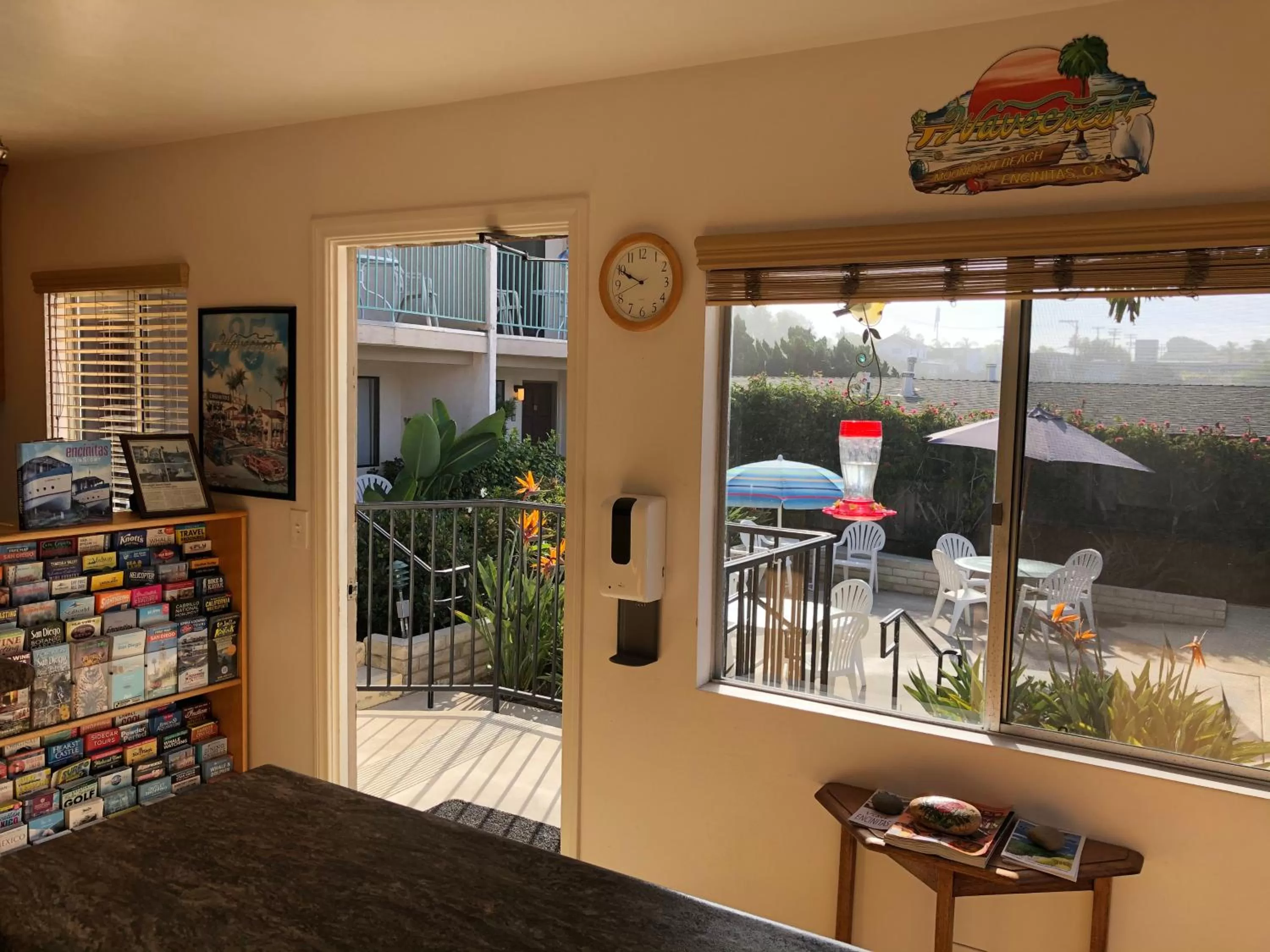 Lobby or reception in Moonlight Beach Motel