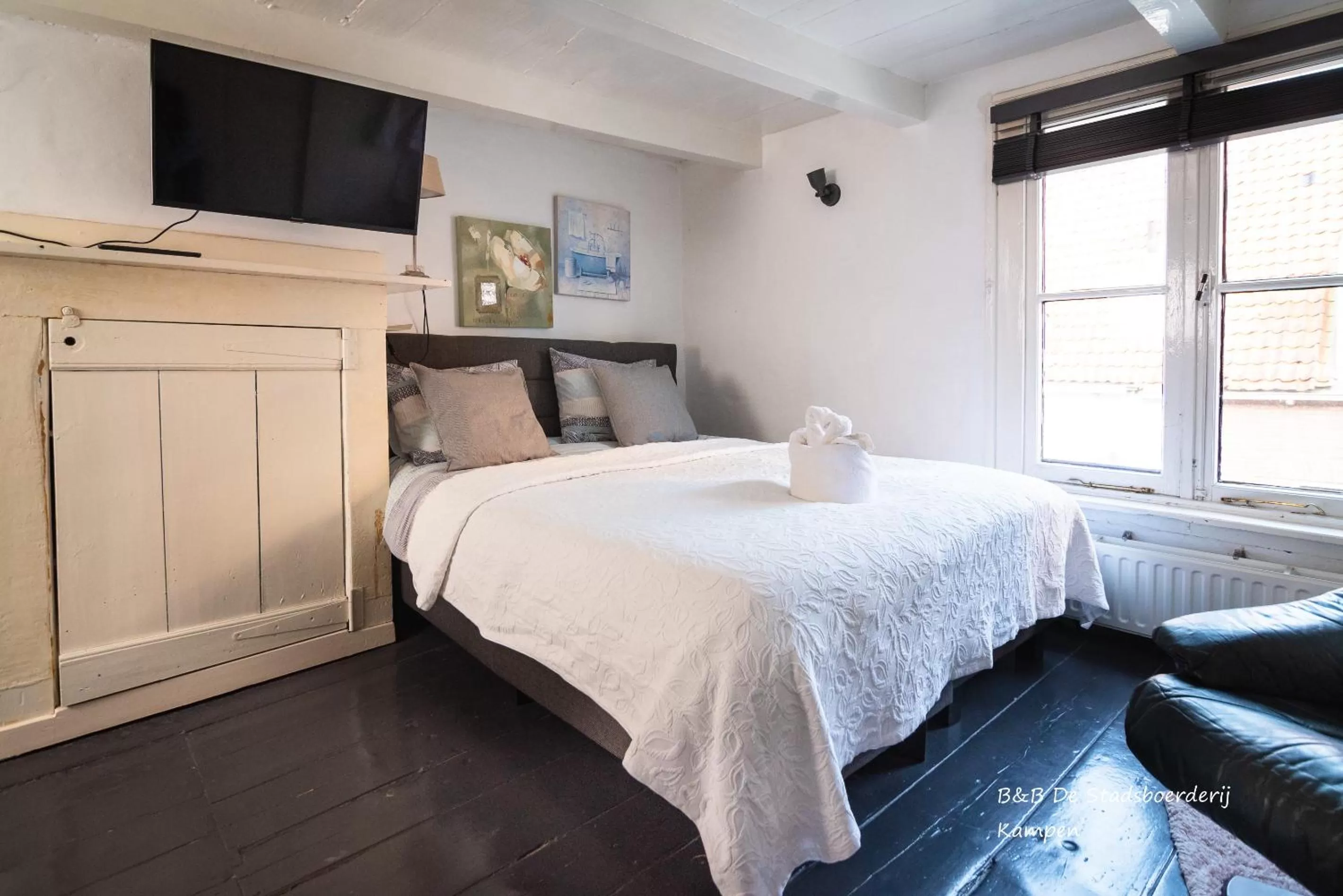 Bedroom, Bed in De Stadsboerderij