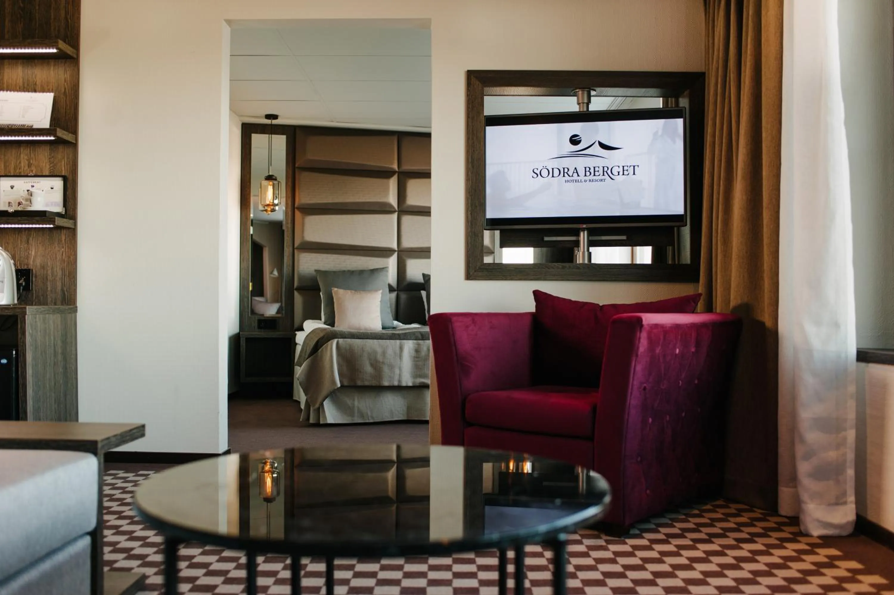 Shower in Hotell Södra Berget