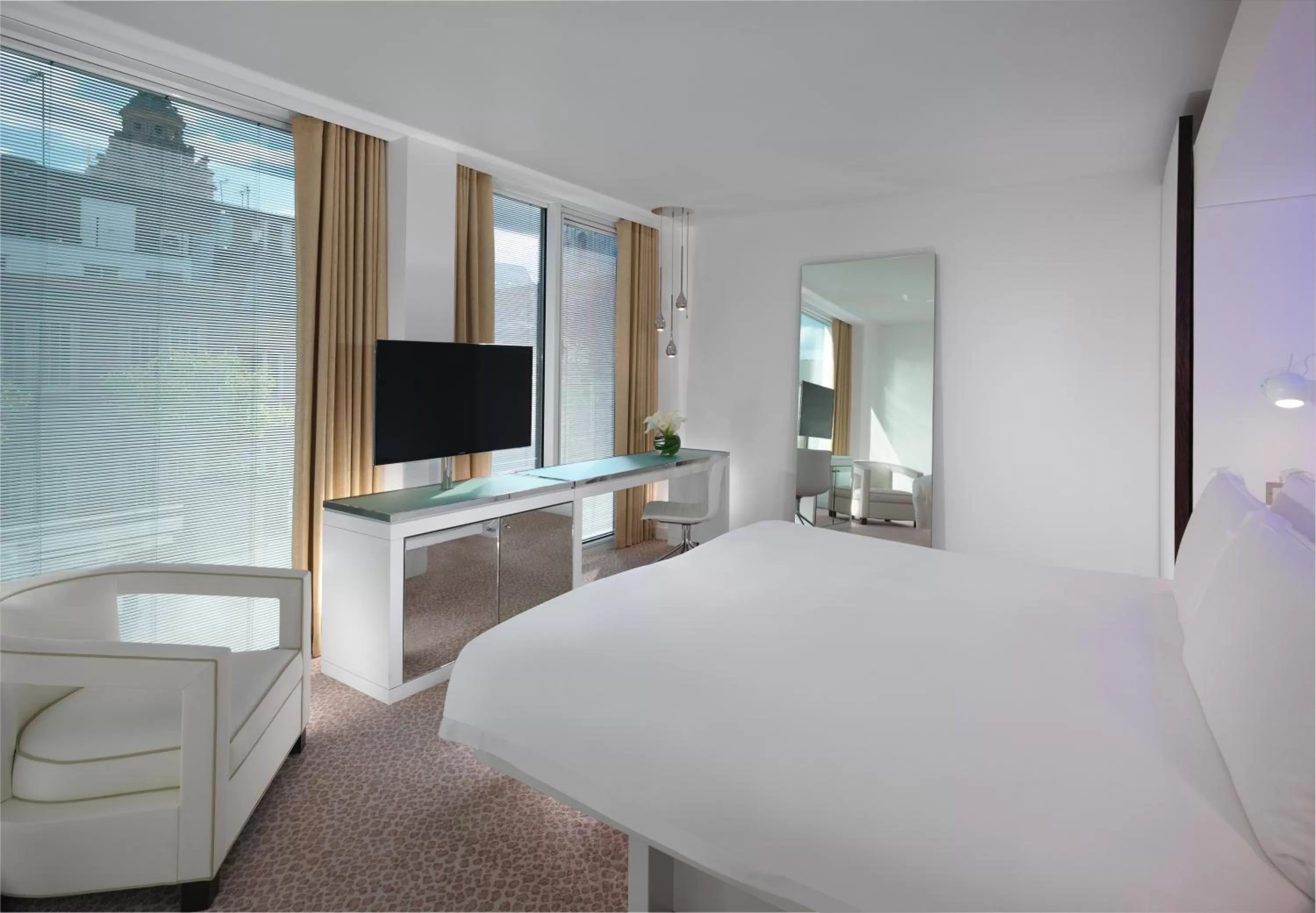 Bedroom in St Martins Lane London