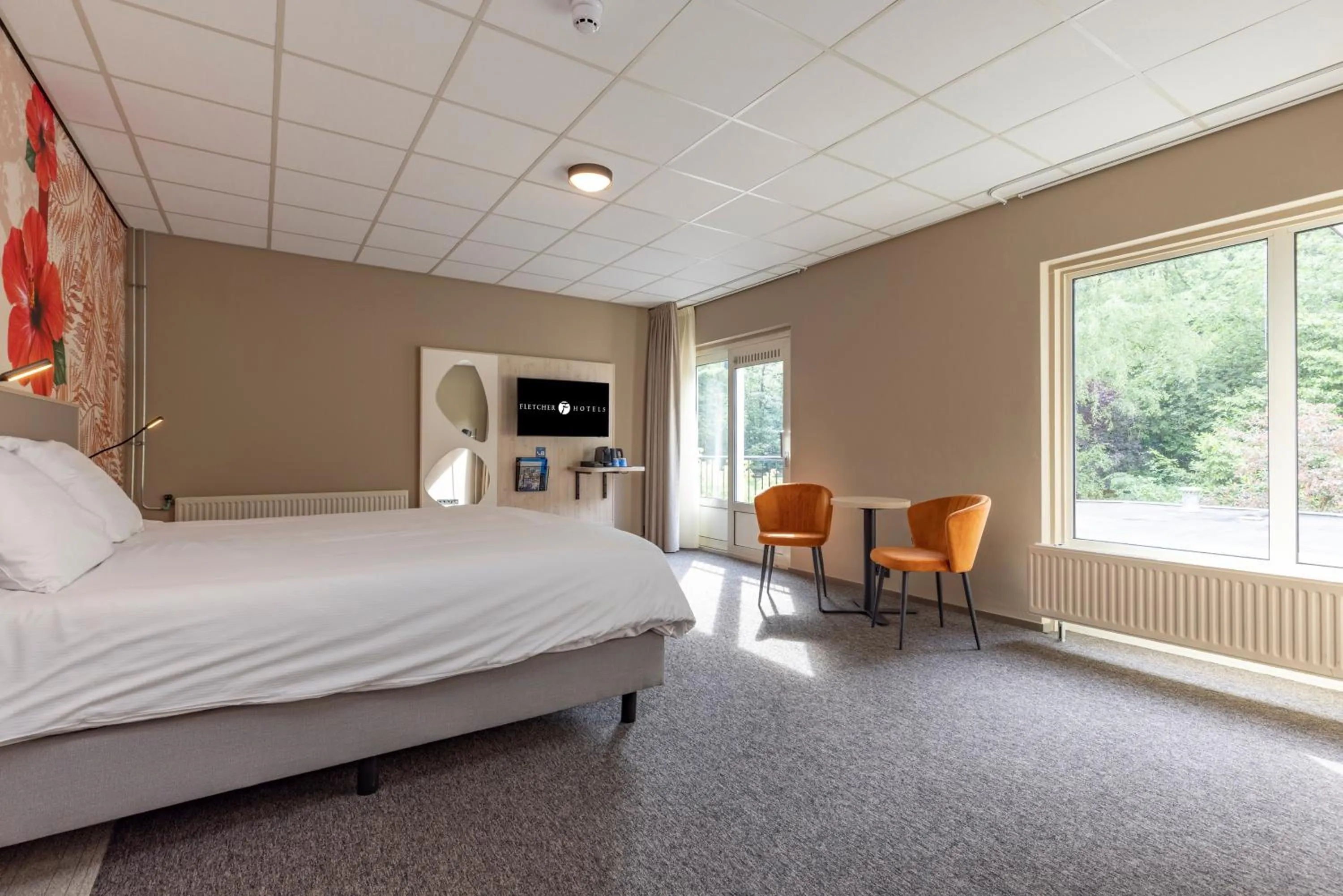 Photo of the whole room, Bed in Fletcher Hotel-Restaurant De Scheperskamp