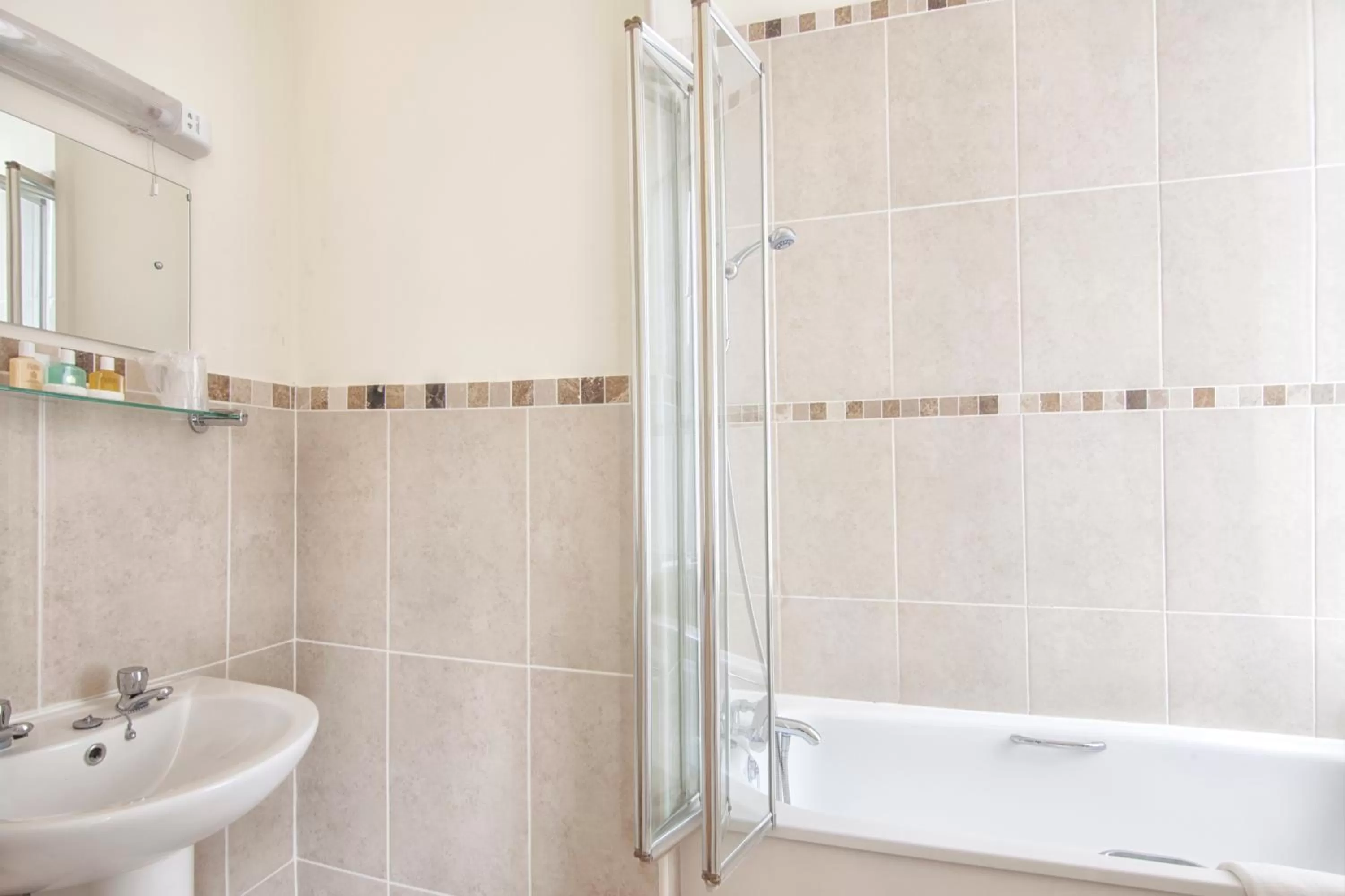 Bathroom in Luccombe Hall Hotel