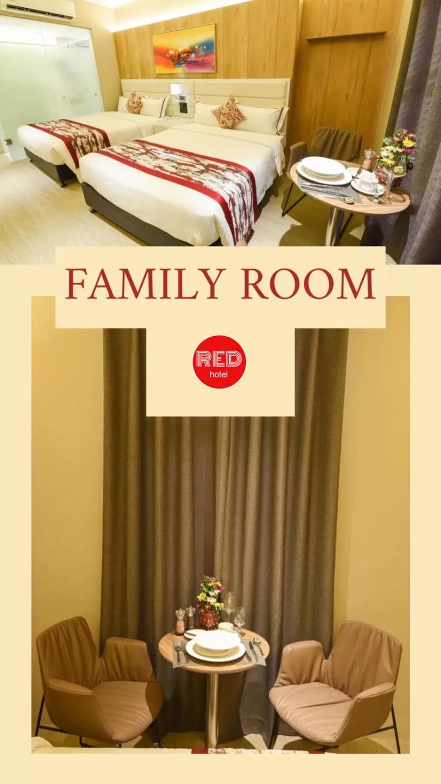 Family Room in Red Hotel Cubao, Quezon City