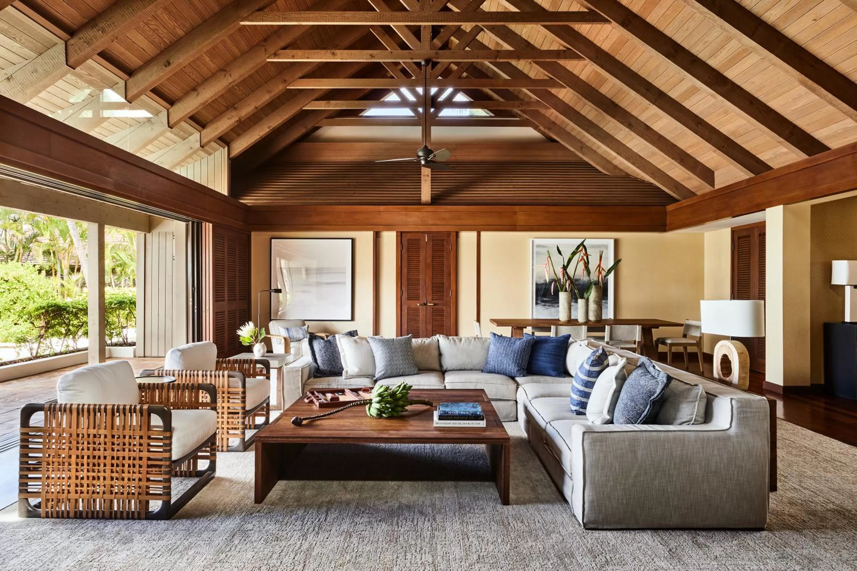 Seating area in Mauna Lani, Auberge Collection