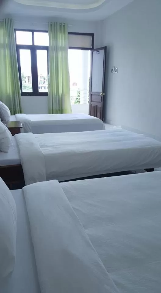 Bed in Cong Doan Gia Lai Hotel