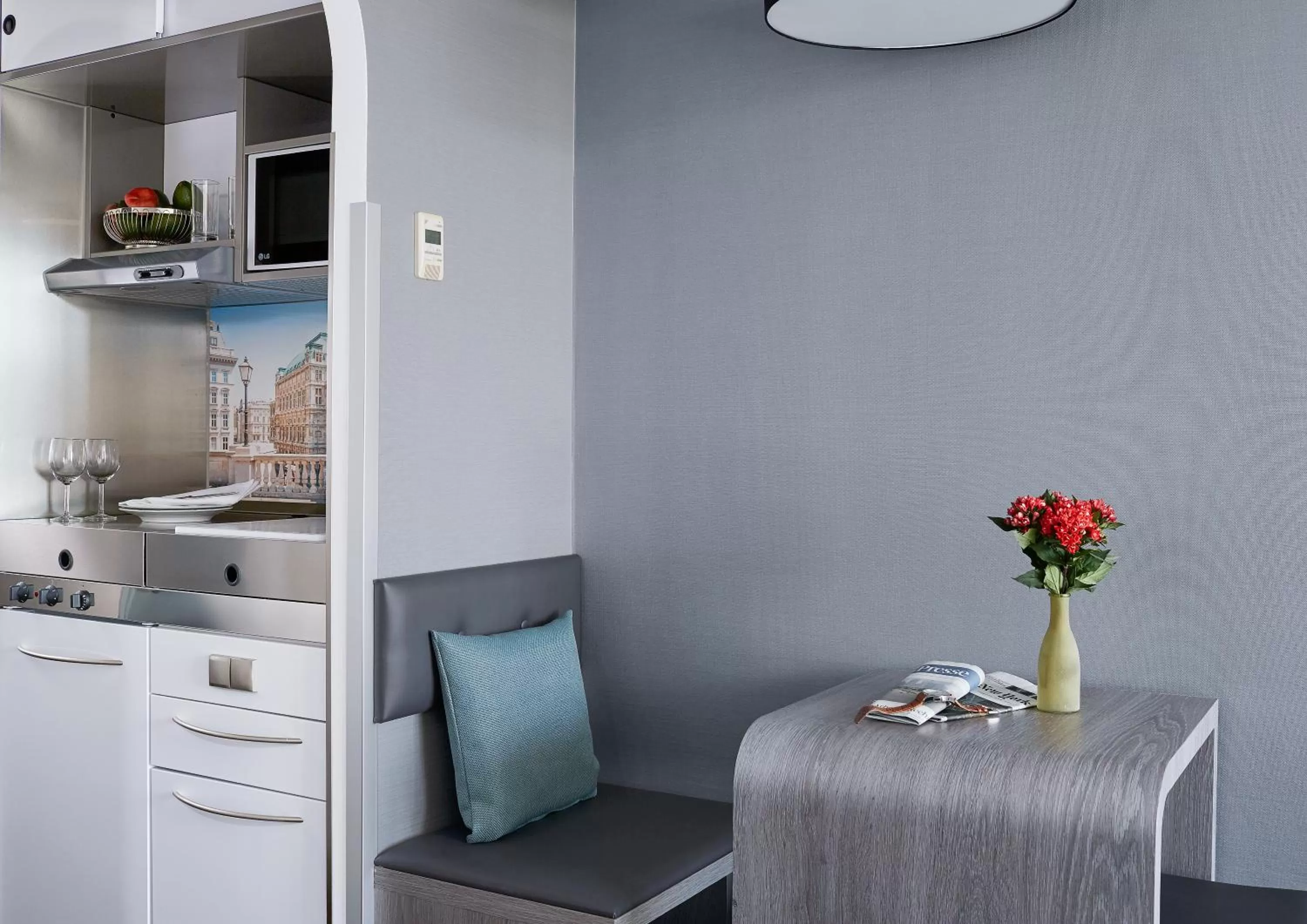 Kitchen or kitchenette in Living Hotel Kaiser Franz Joseph