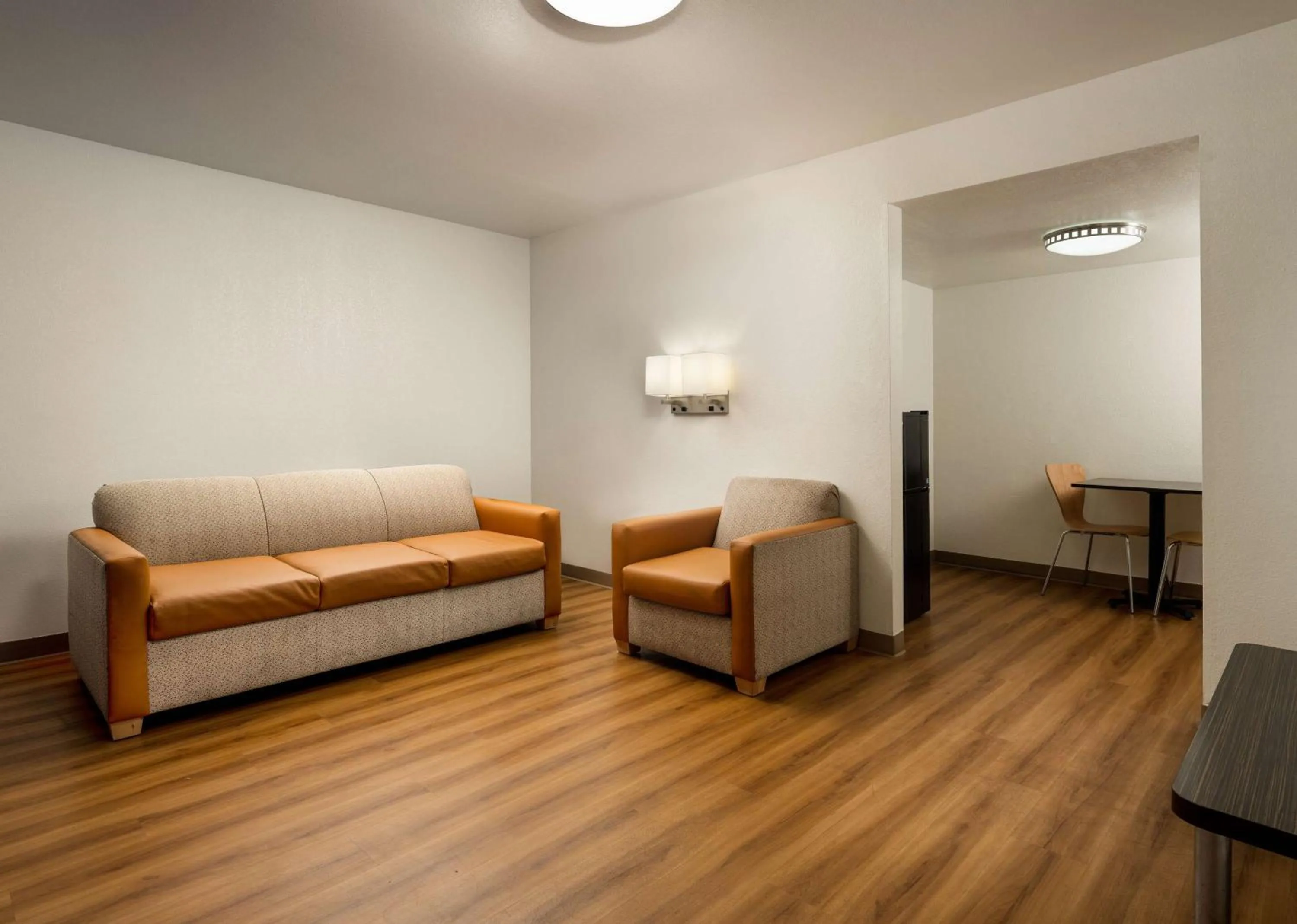 Living room in Motel 6-Pismo Beach, CA