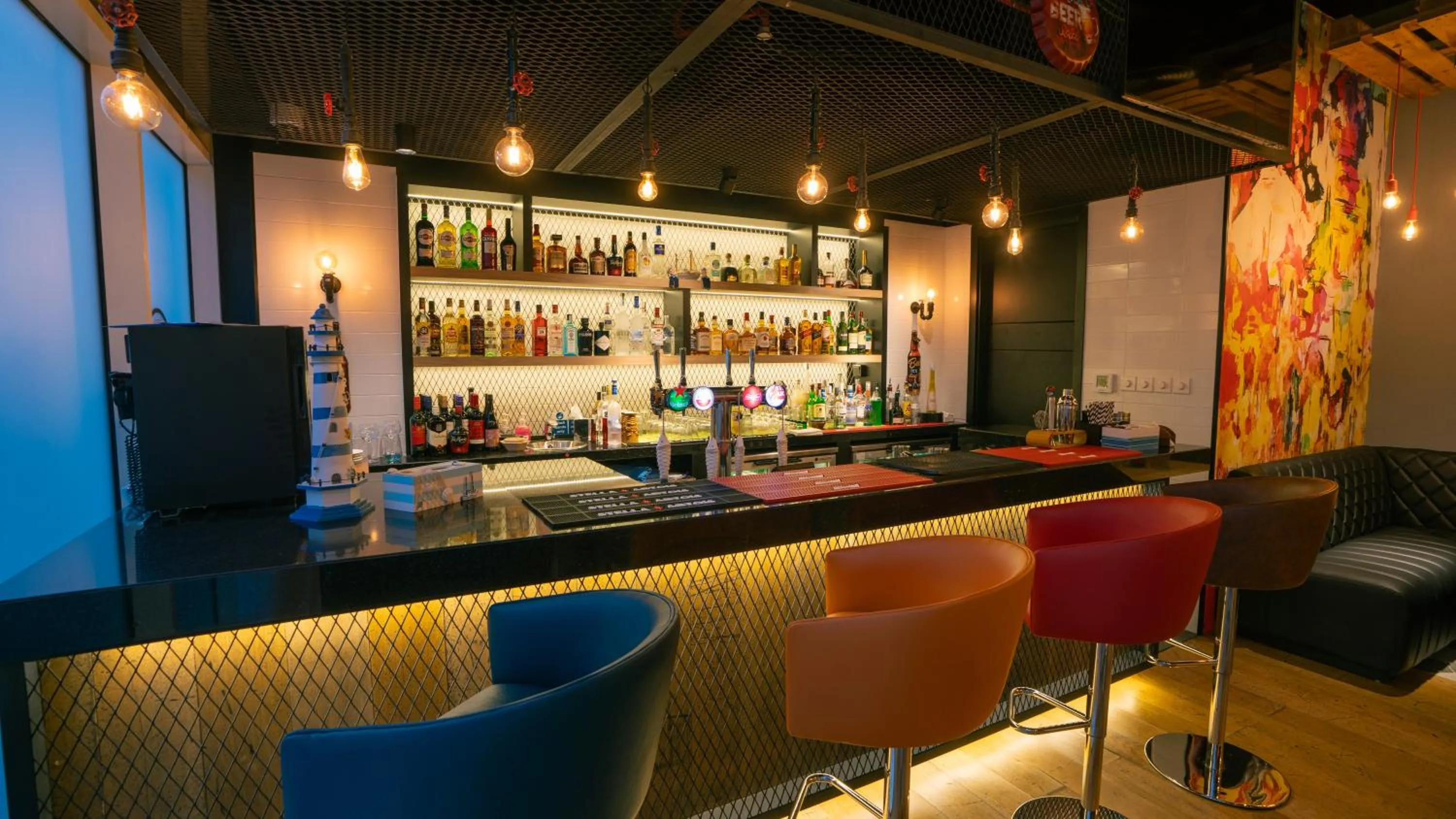 Lounge or bar in Hilton Garden inn Dubai Jumeirah