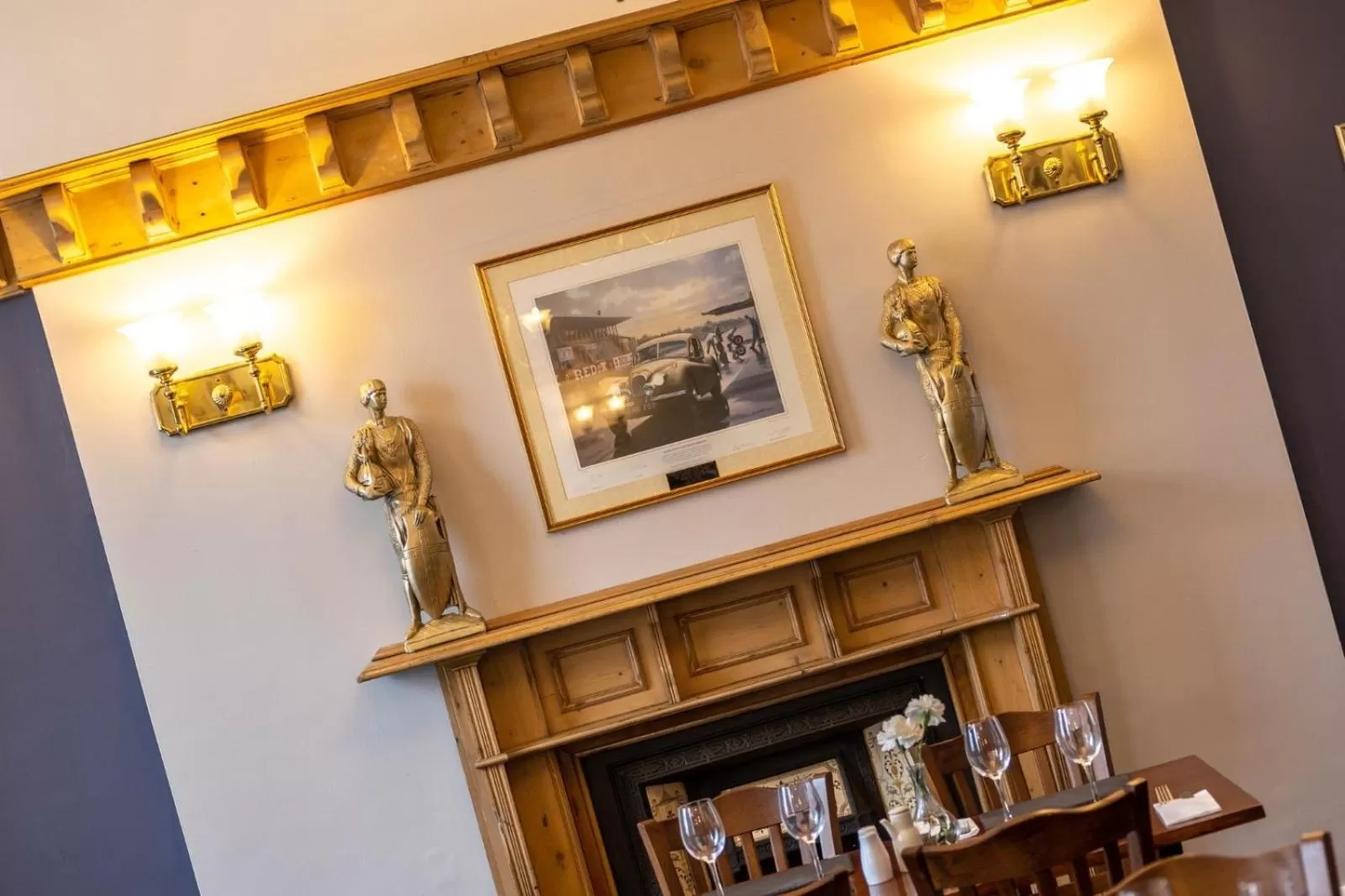 flat iron in Castle Hotel Haverfordwest