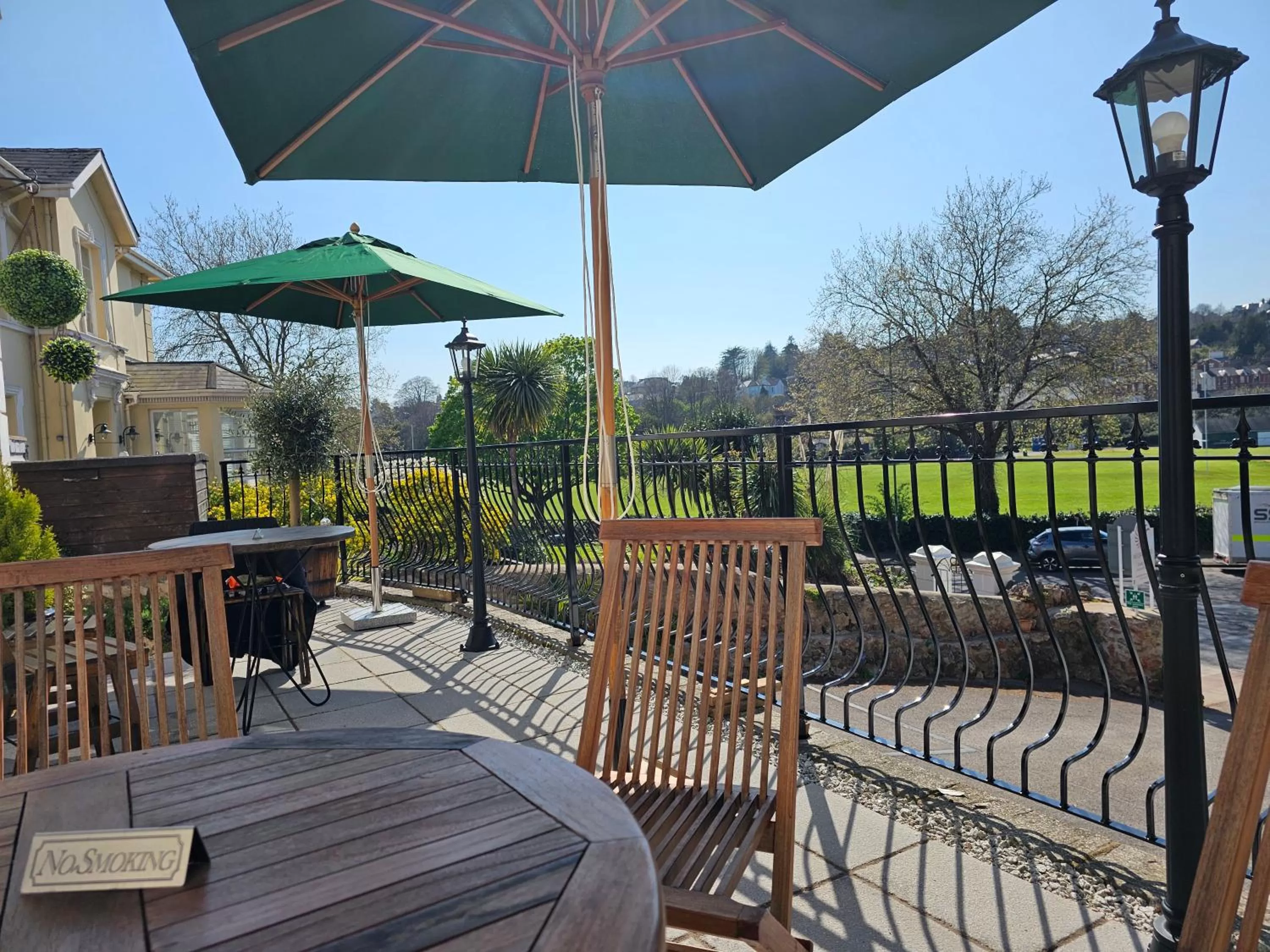 Patio in Melba House