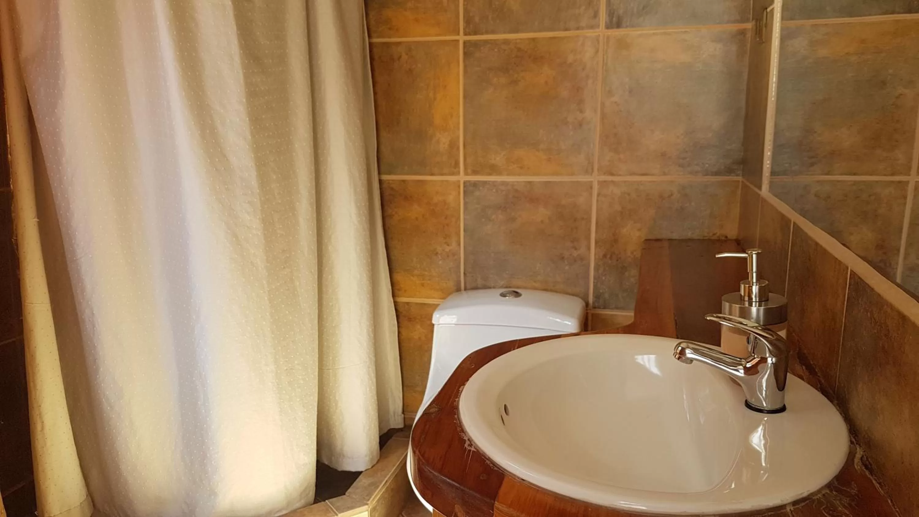 Toilet, Bathroom in Hotel La Cochera