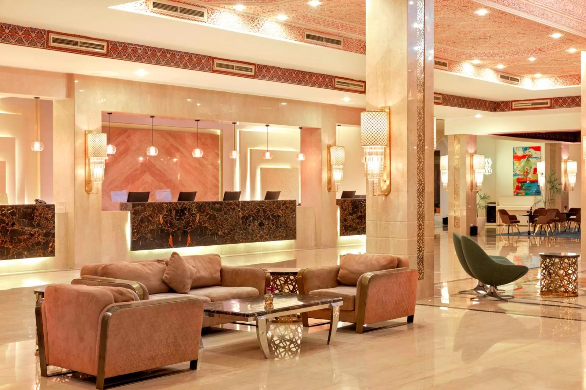 Lobby or reception in Pickalbatros Dana Beach Resort - Aqua Park