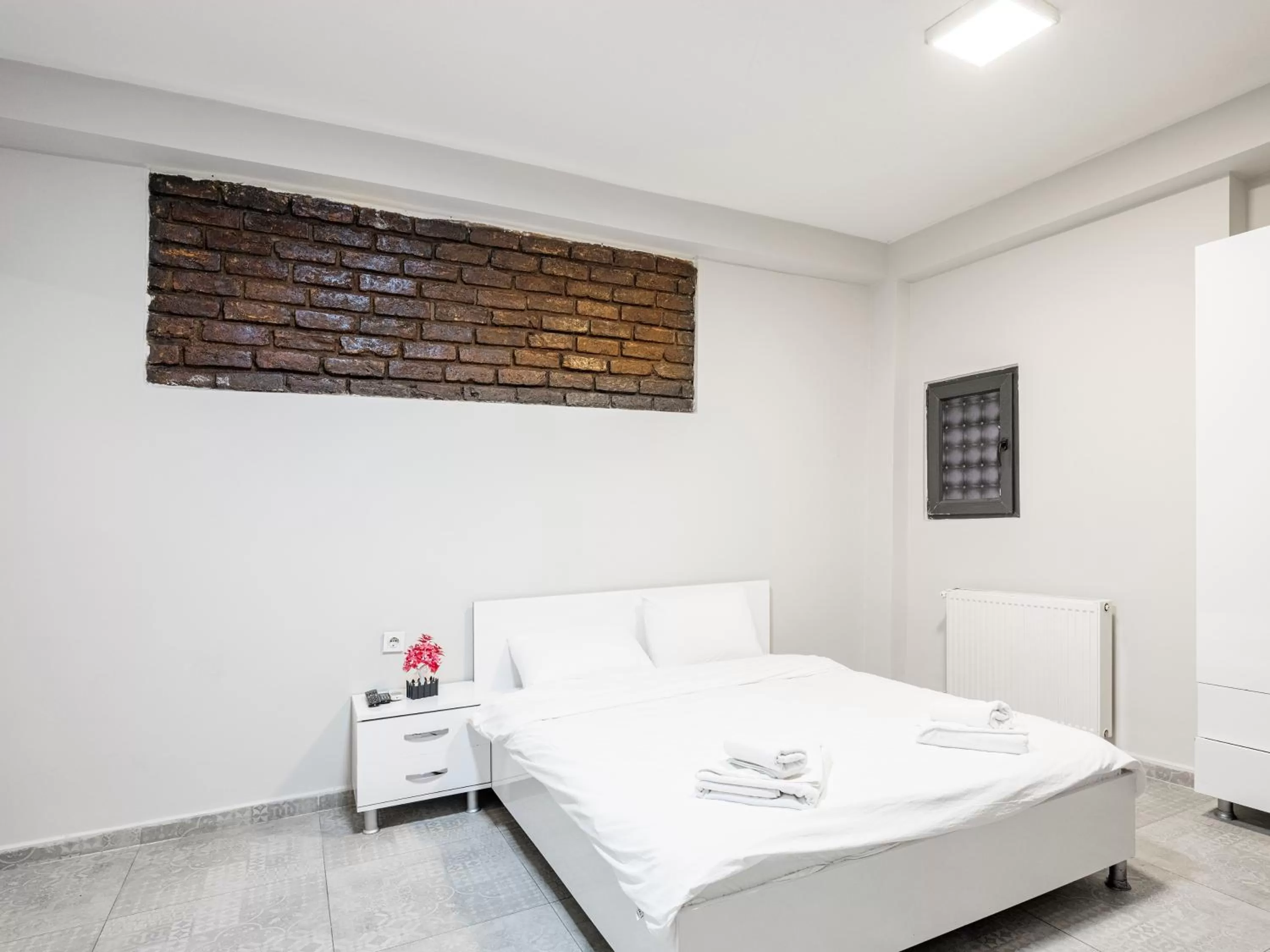 Bed in The Red Tent Suite 88