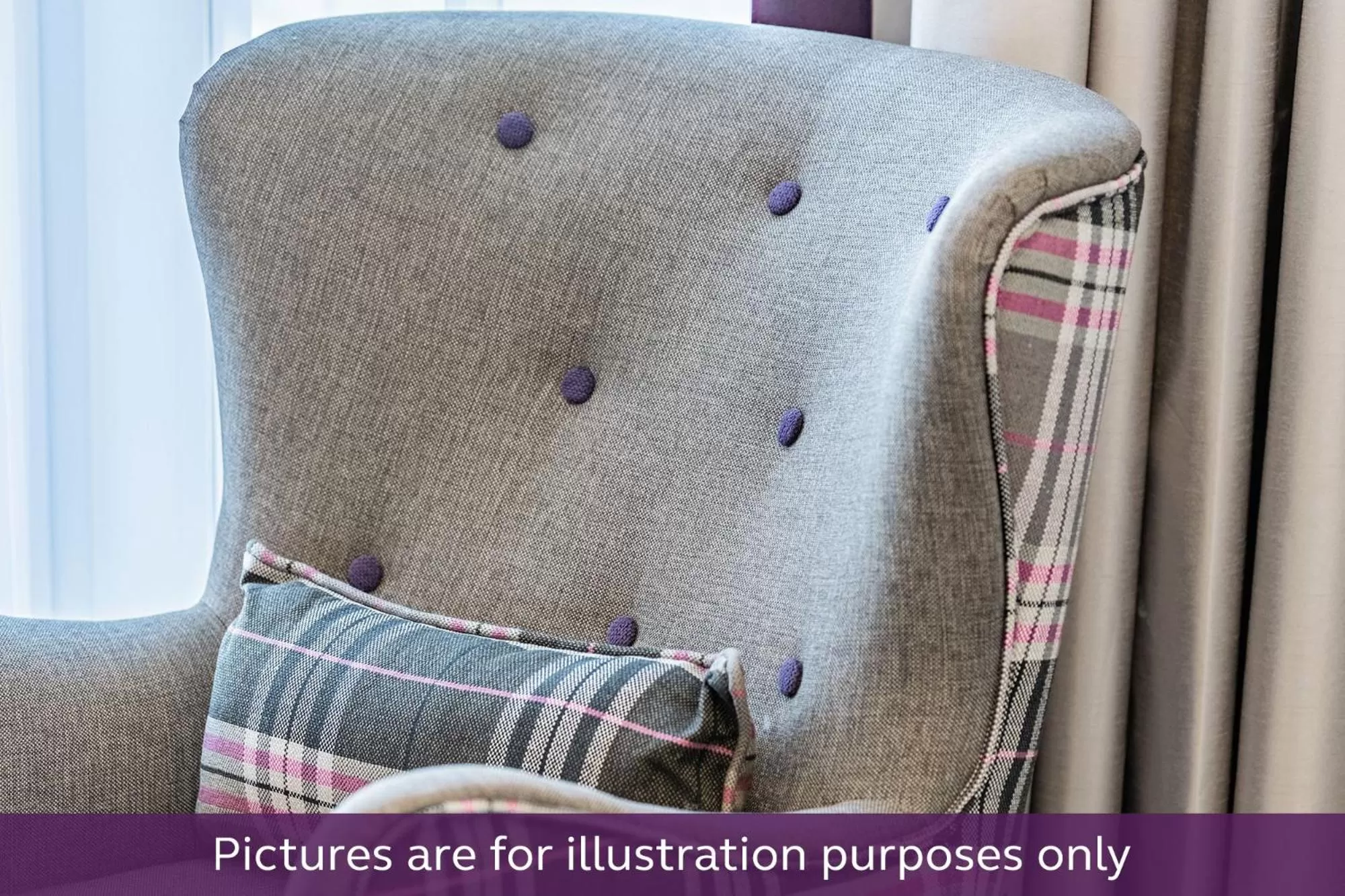 Seating area in Premier Inn Stuttgart City Centre