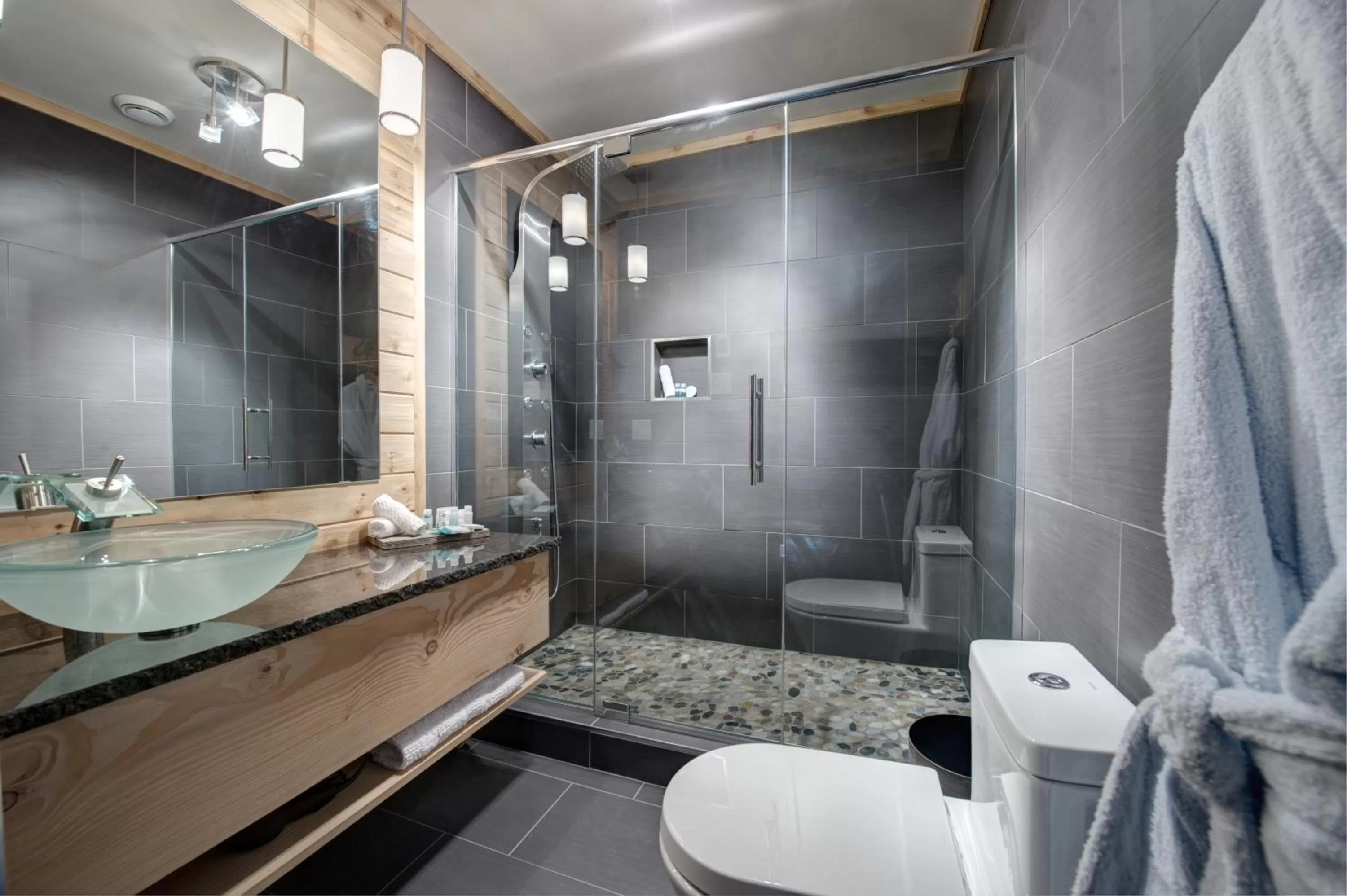 Bathroom in Auberge le Cosy Tremblant