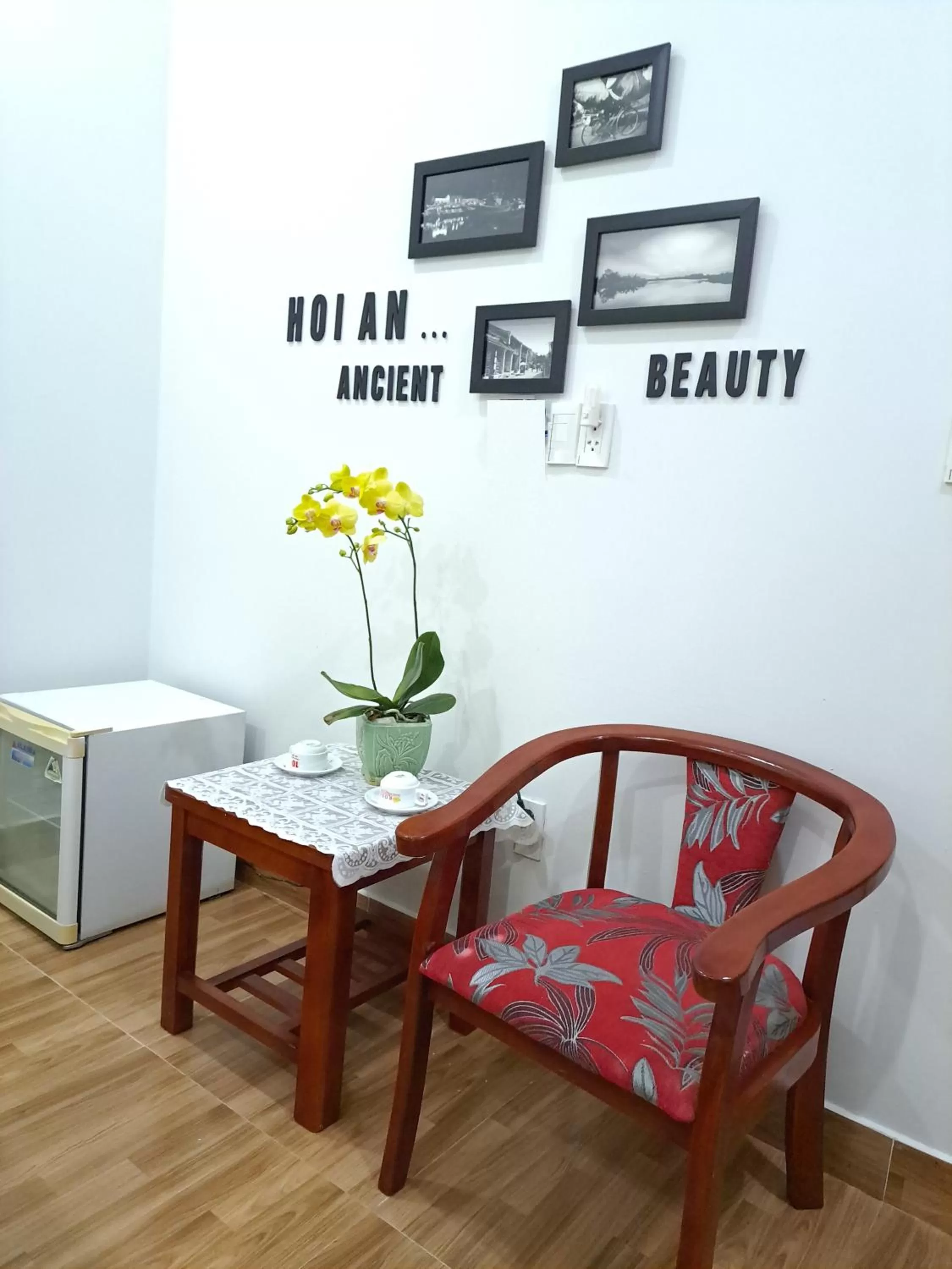 Seating area in GREEN TOWN hotel HỘI AN