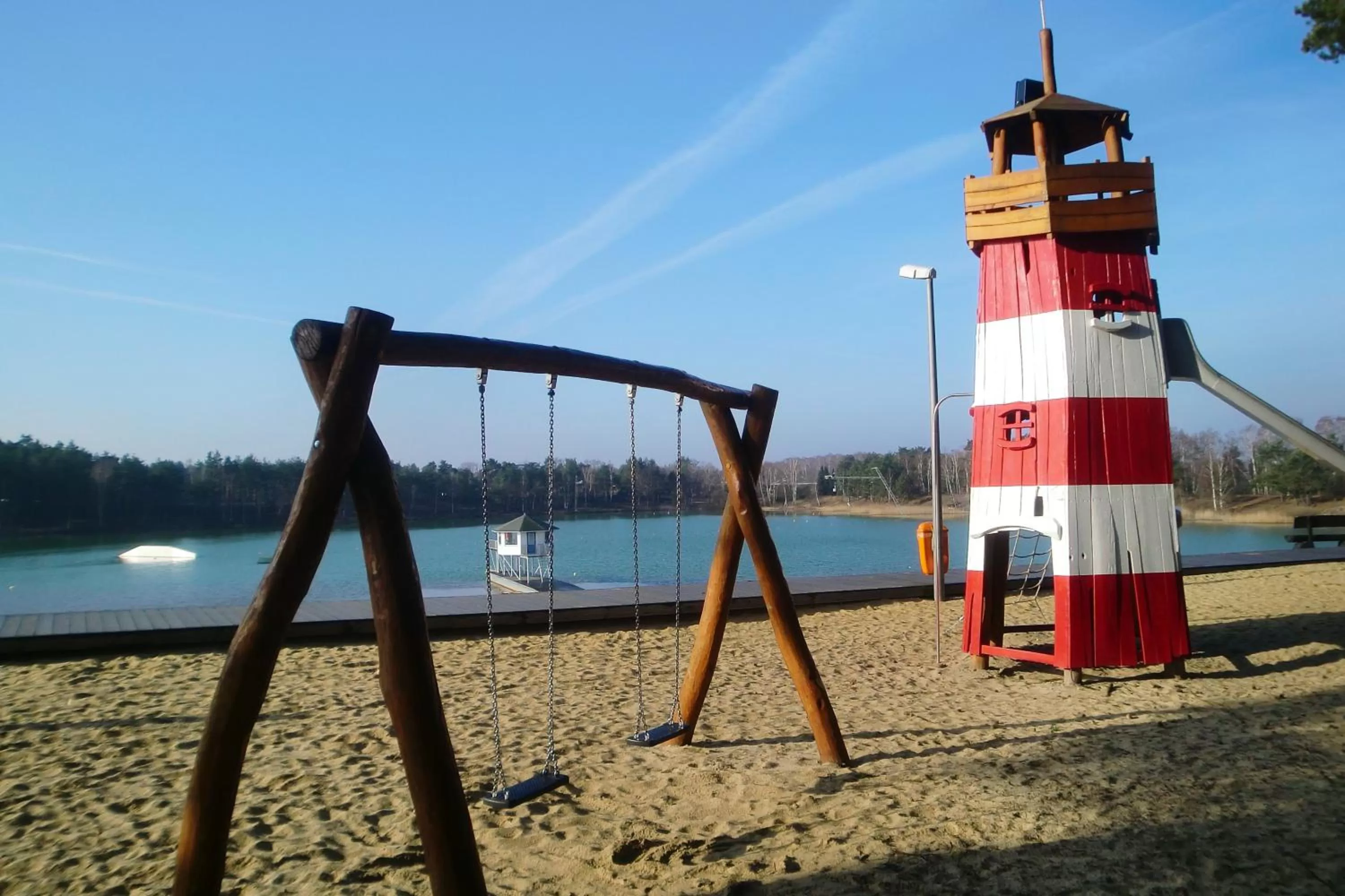 Children play ground in Bernsteinsee Hotel&Ferien