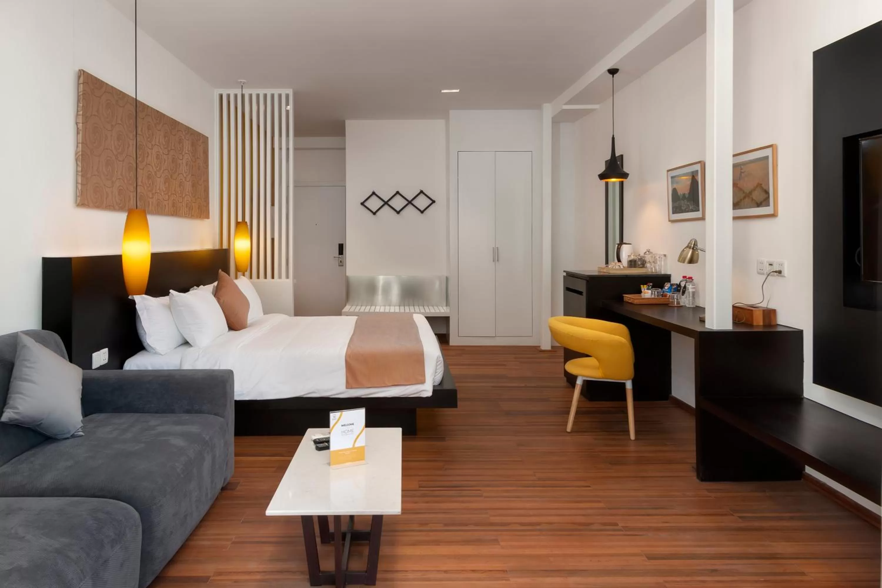 TV and multimedia, Bed in TAO Riverside Residence