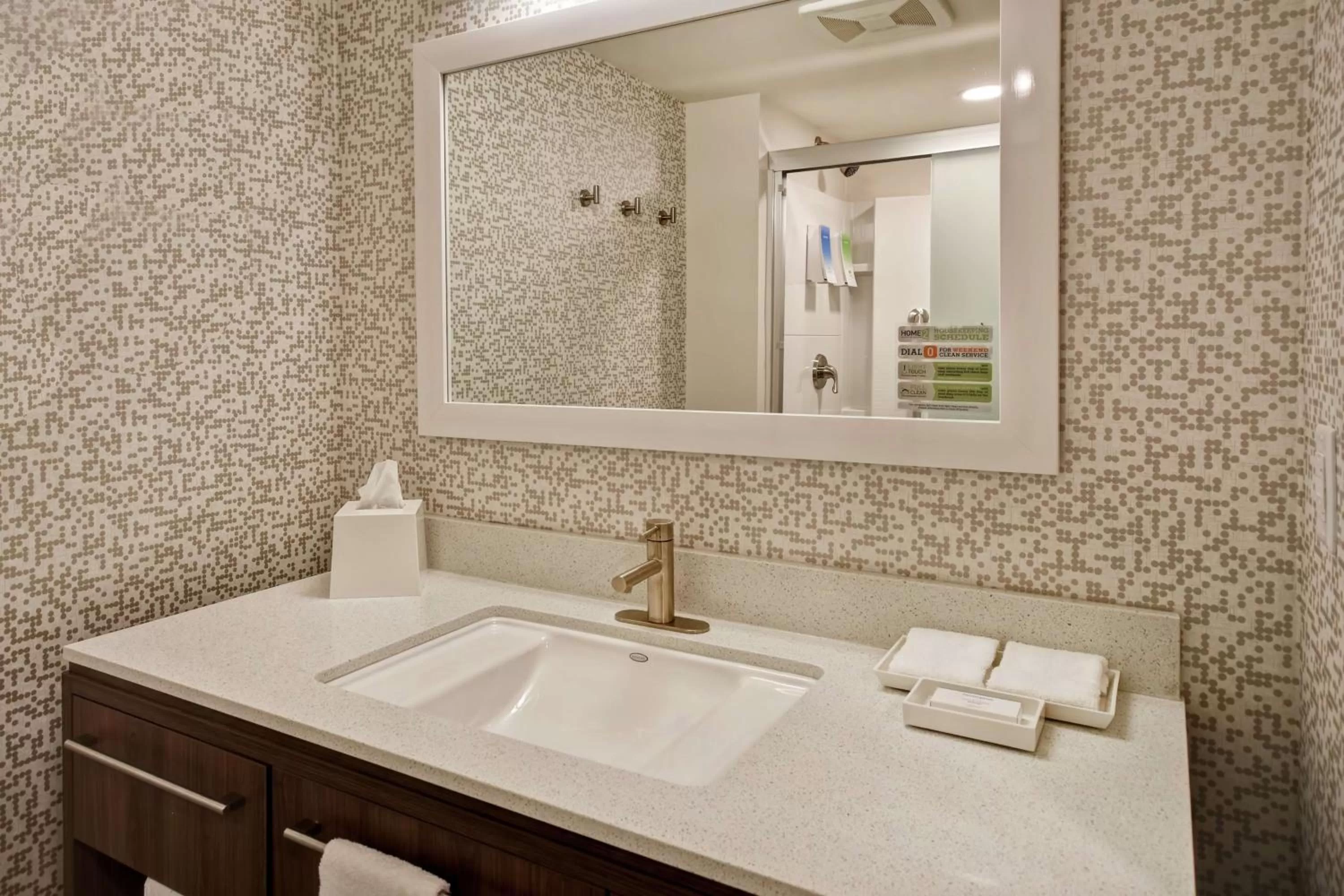 Bathroom in Home2 Suites By Hilton Lagrange