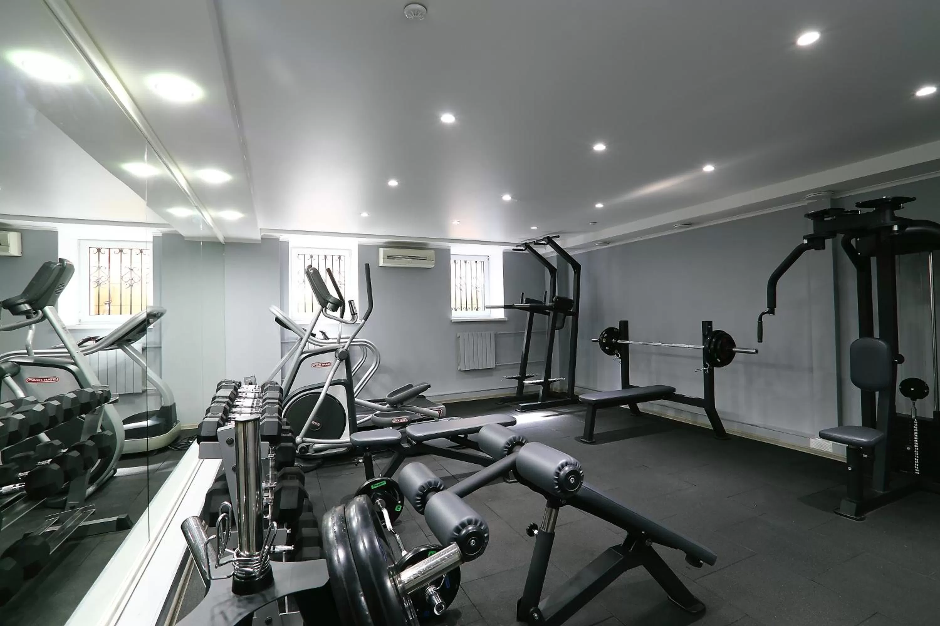 Fitness centre/facilities in Oberig Hotel