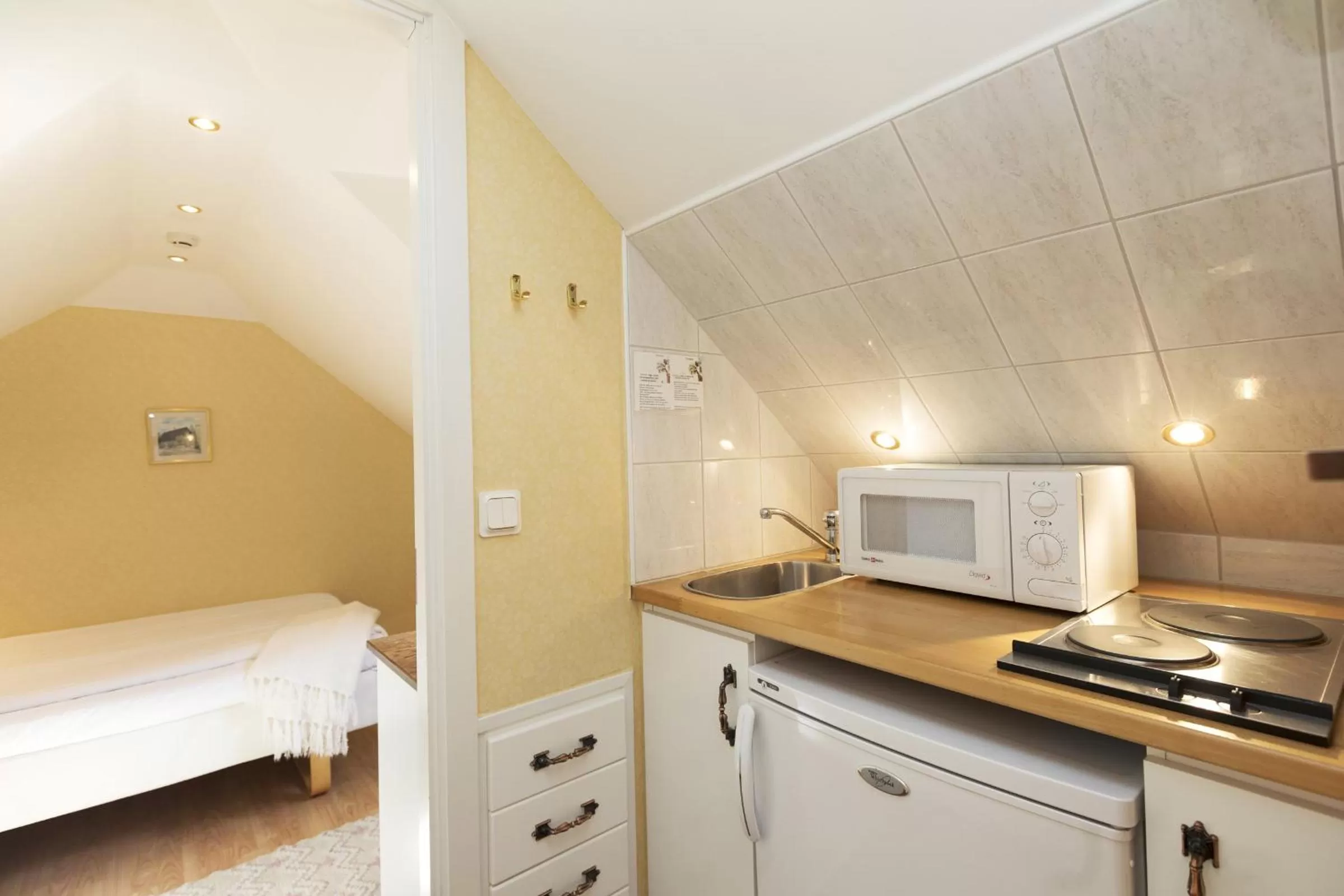 Bedroom, Bed in Hotell Breda Blick