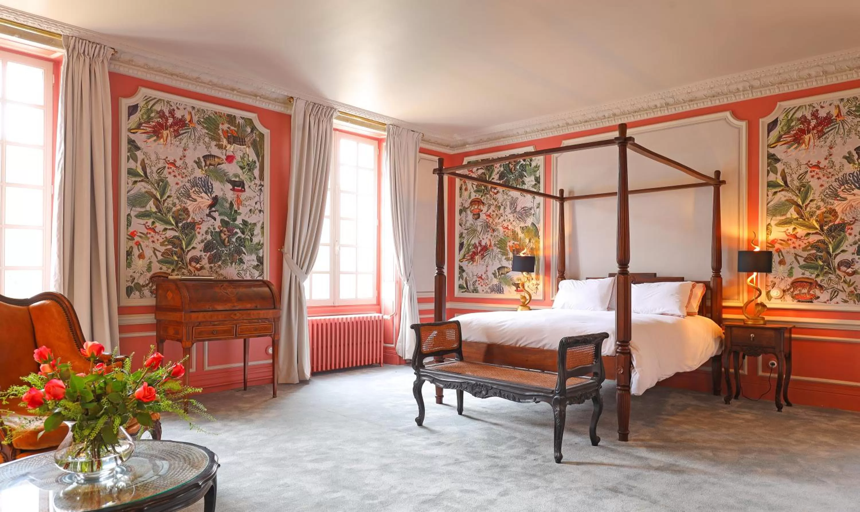 King Suite in Château de la Huberdière