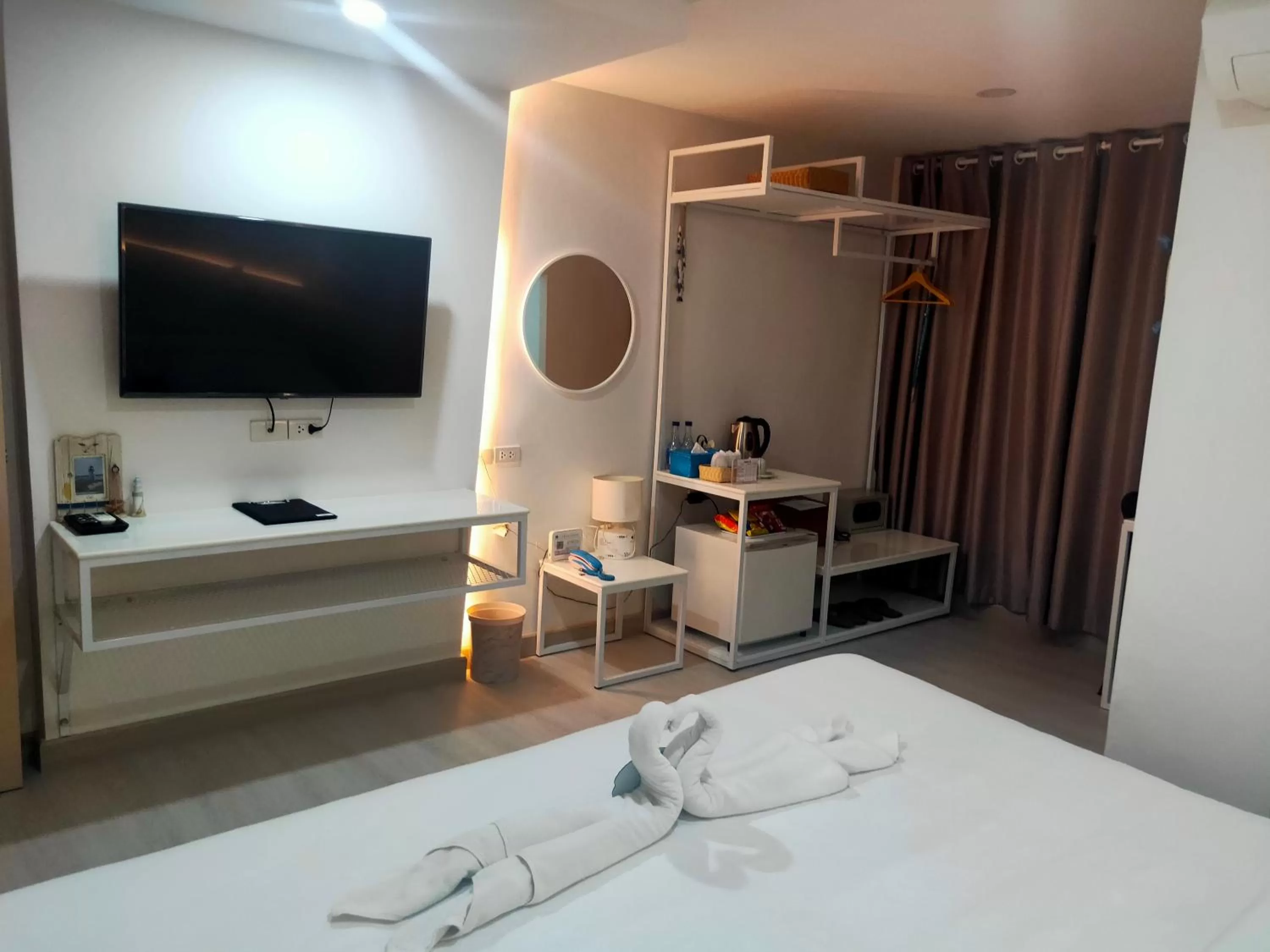 TV and multimedia, Bed in Bed By Boat @Nonthaburi Pier