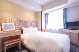 Bed in E Hotel Higashi Shinjuku