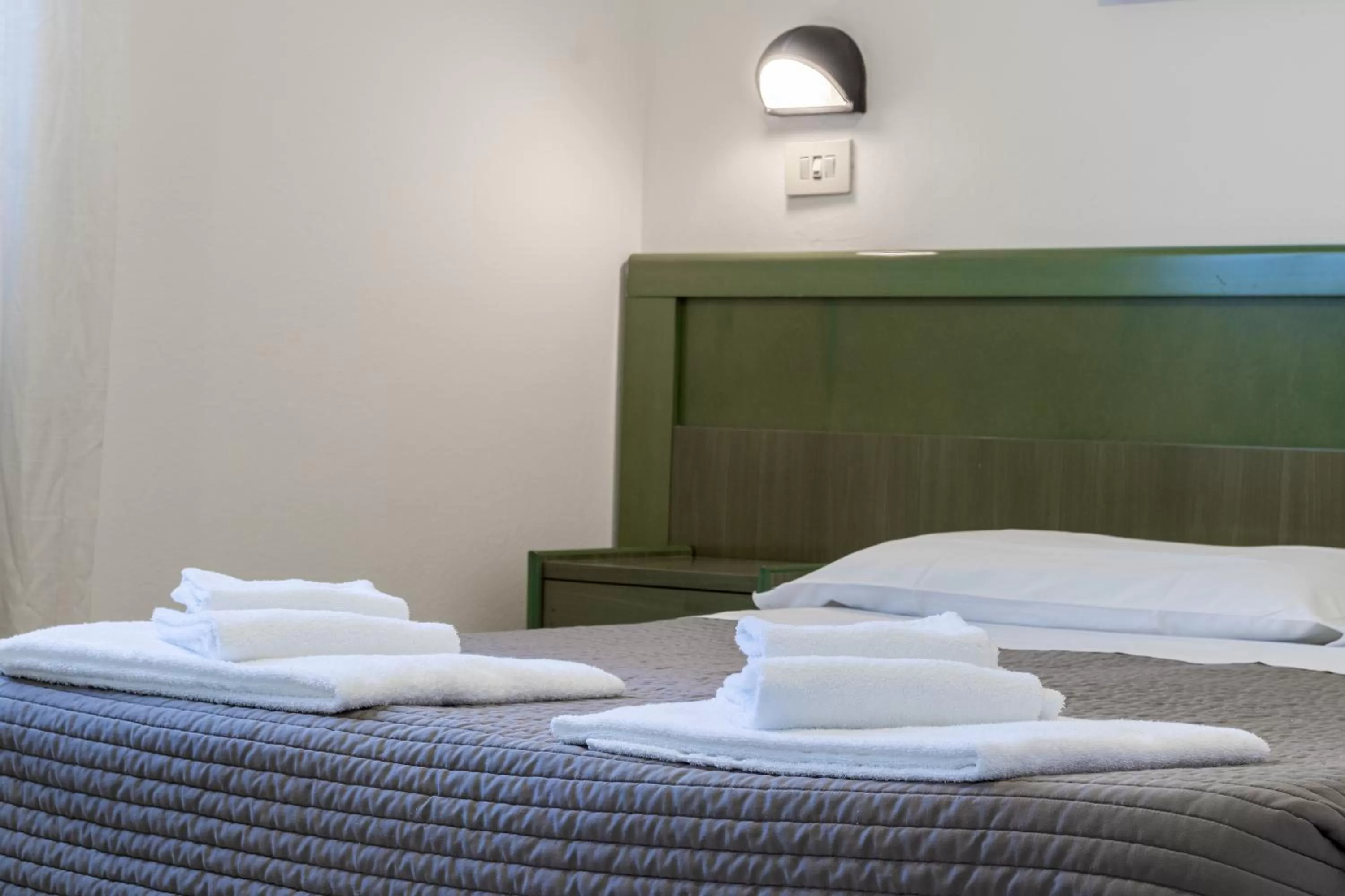 Decorative detail, Bed in Esedra Hotel