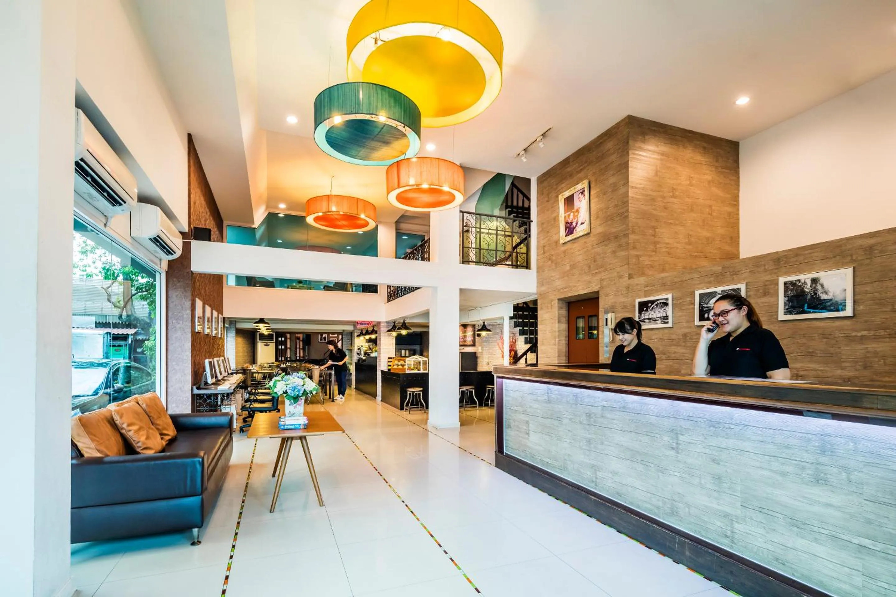 Lobby or reception in At Hua Lamphong Hotel