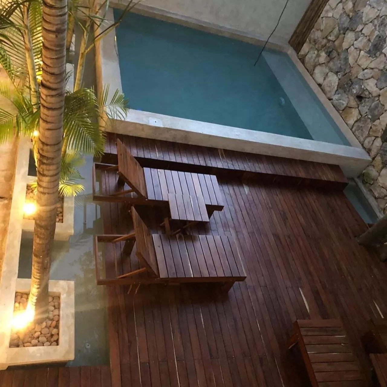 Swimming Pool in Hotel Casa Bamboo