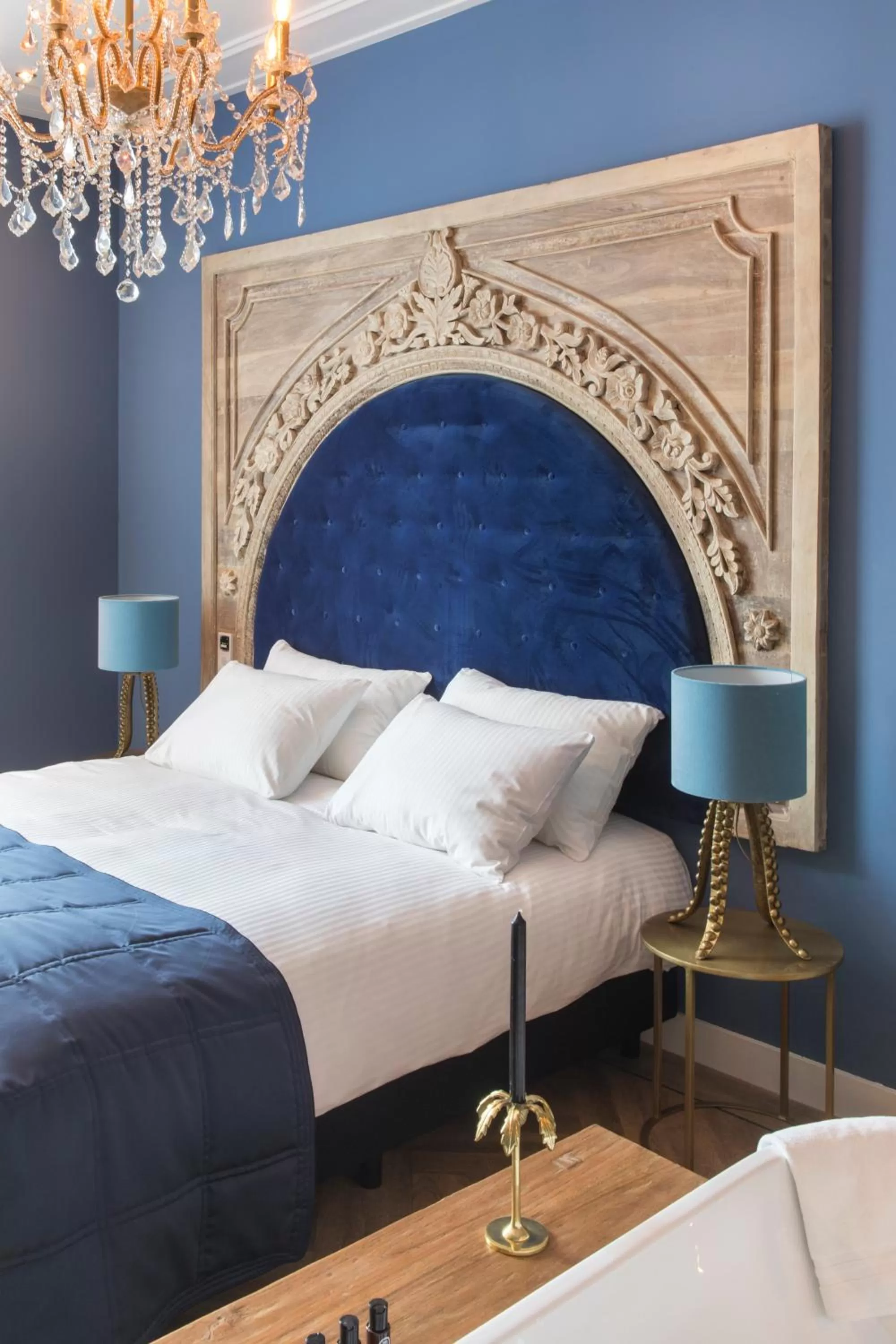 Bed in Boutiquehotel 't Gerecht