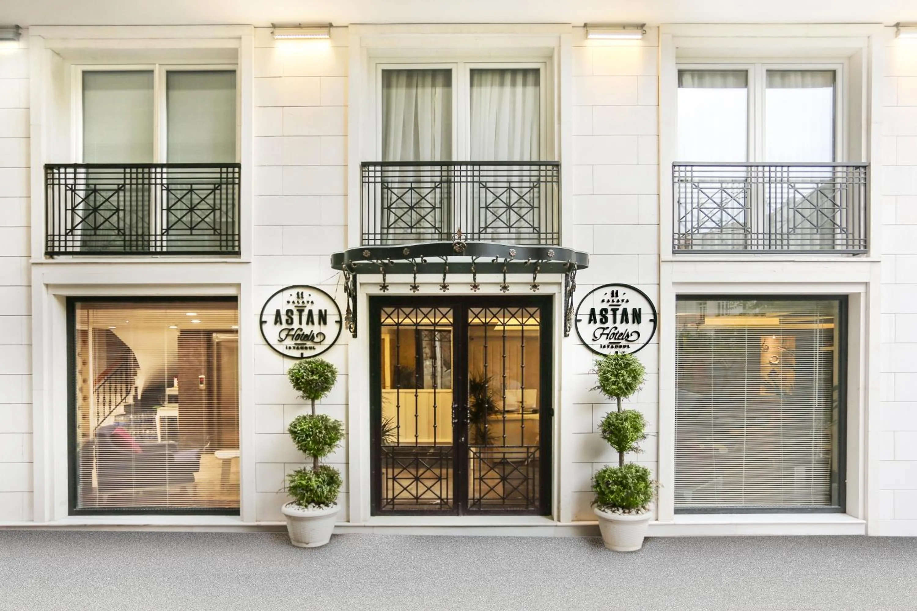 Facade/entrance in Astan Hotel Galata