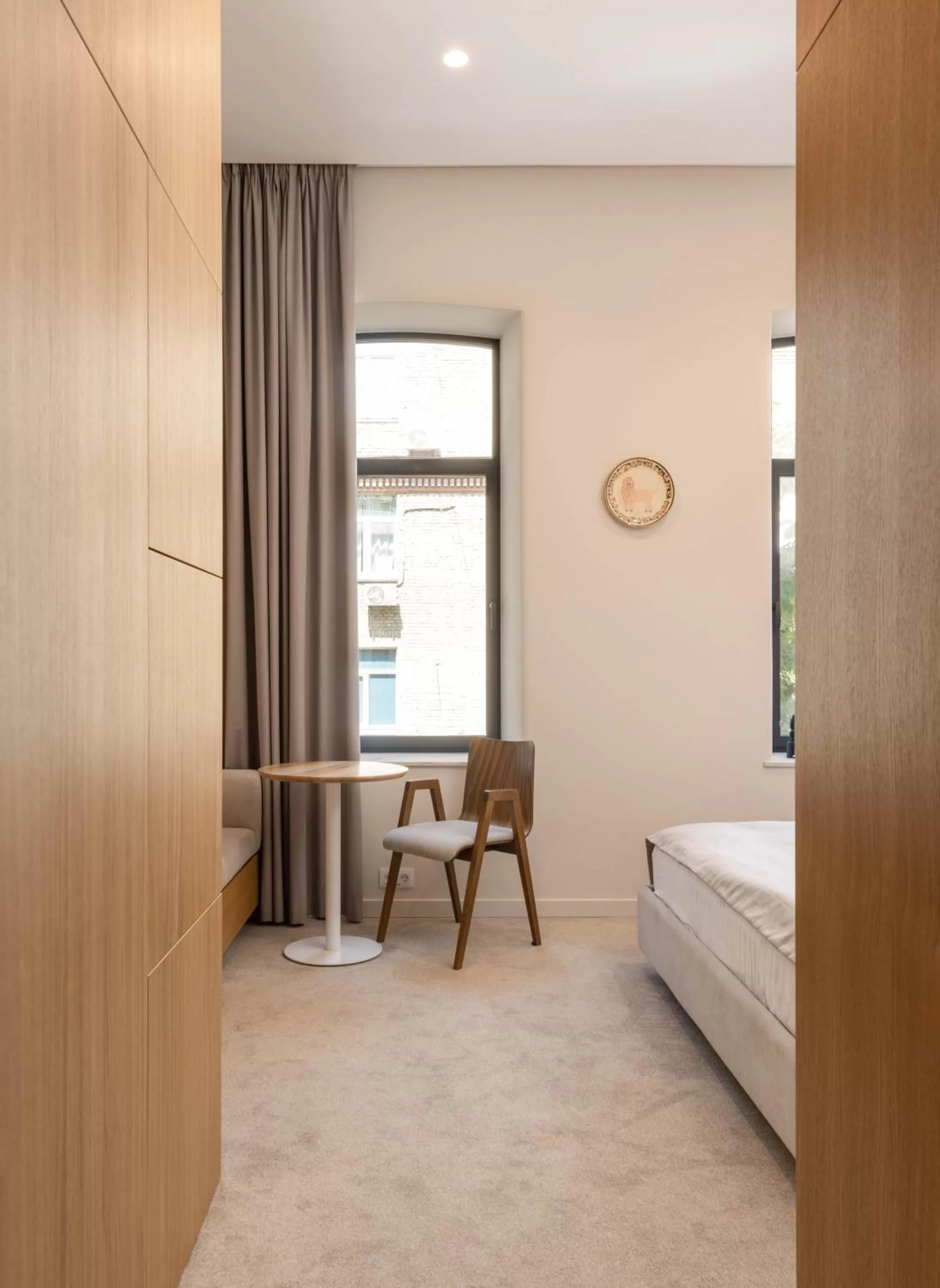 Seating area, Bed in Sophia Hotel Kyiv