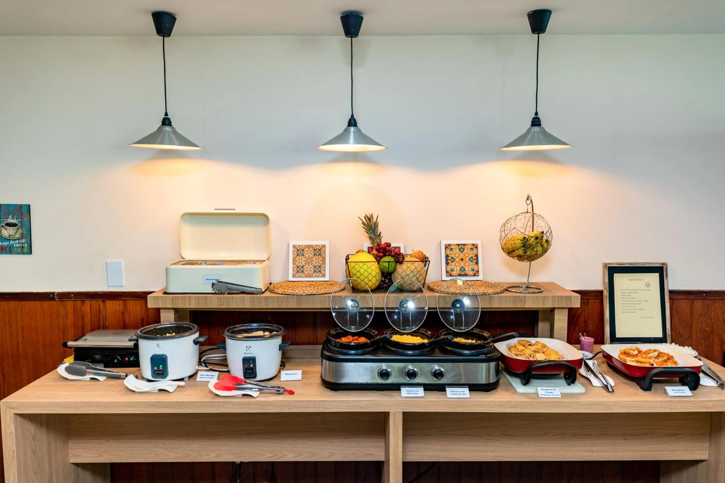 Food and drinks in Hotel Ponta Negra Beach Natal