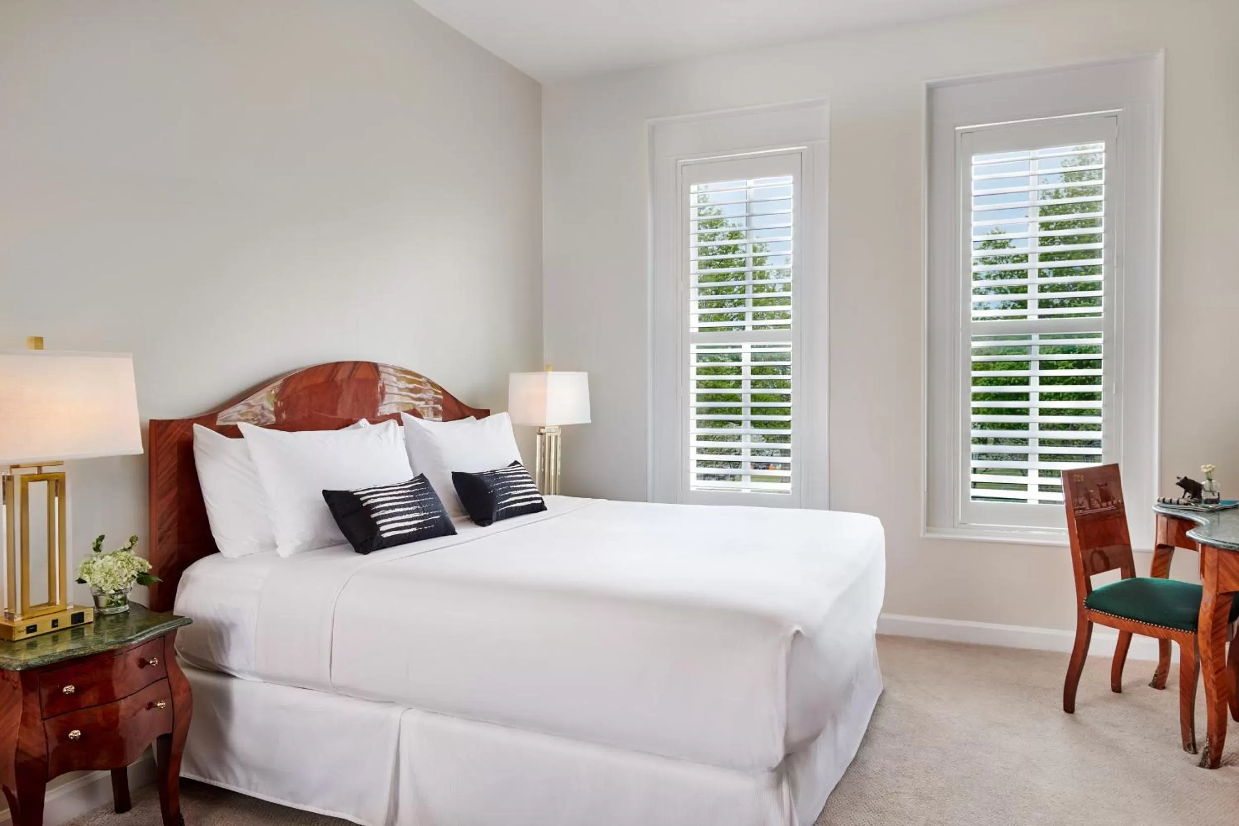 Bedroom, Bed in Inn at Carnall Hall