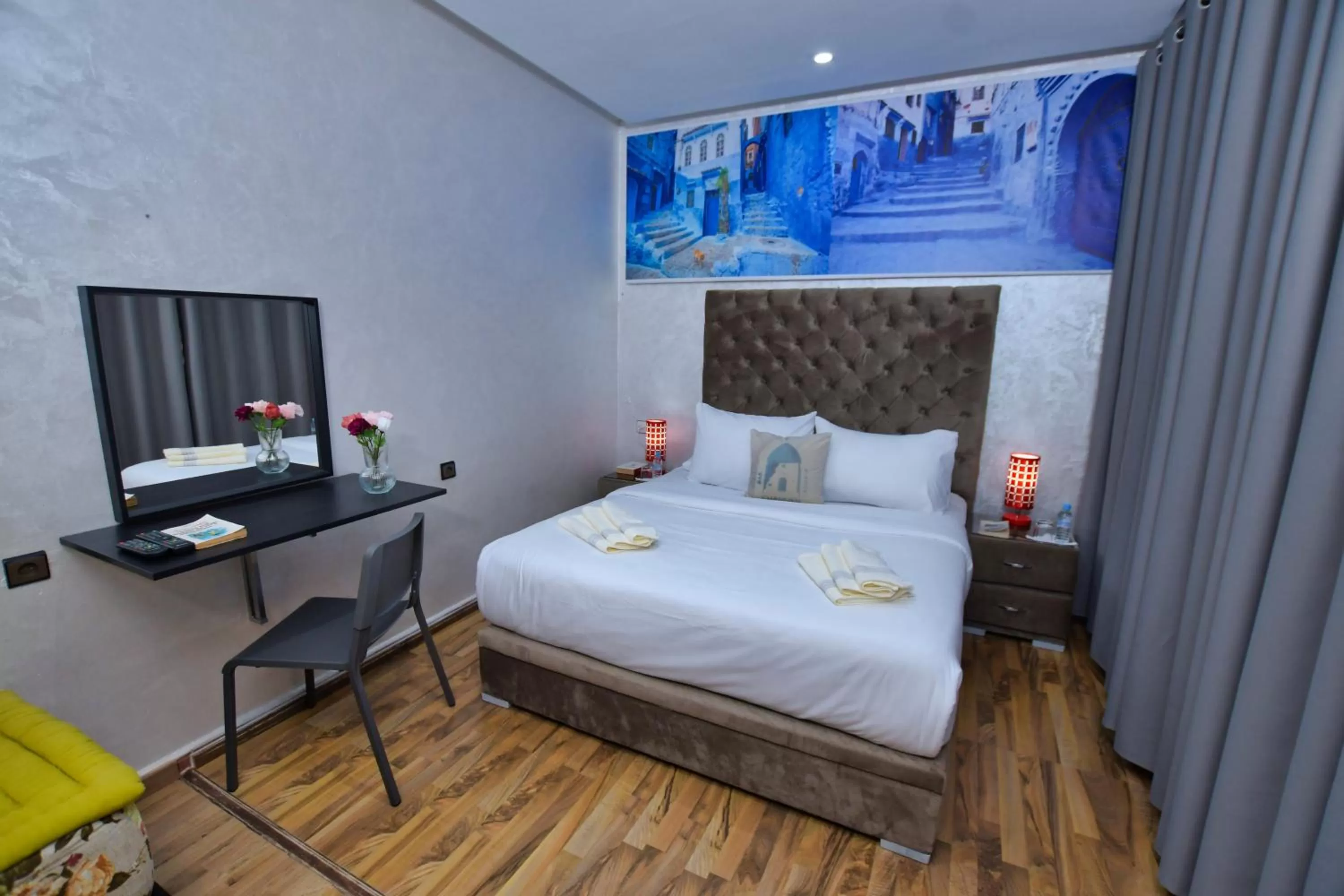 Bed in Hotel Dar Annasr