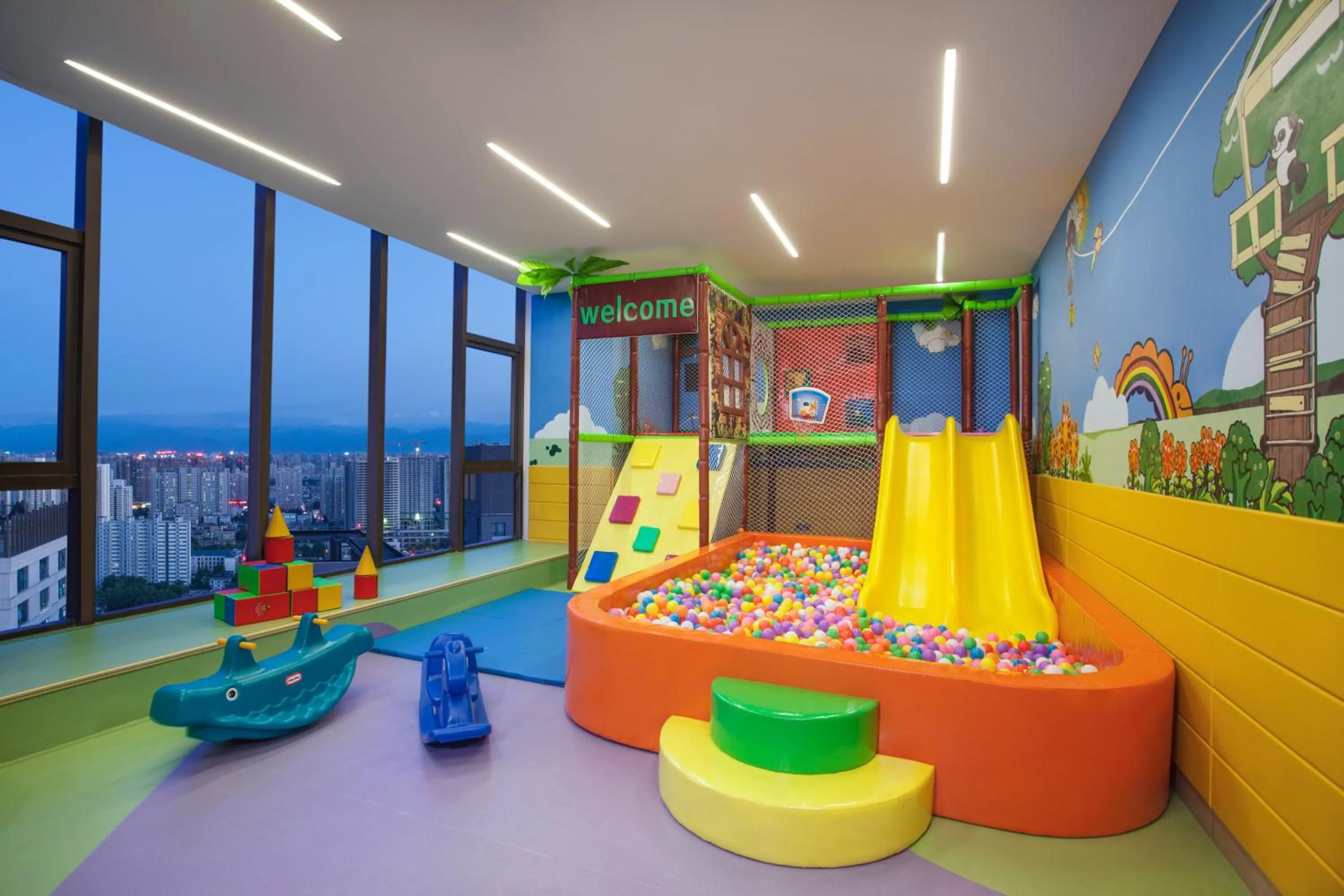 Children play ground in Somerset Xindicheng Xi'an