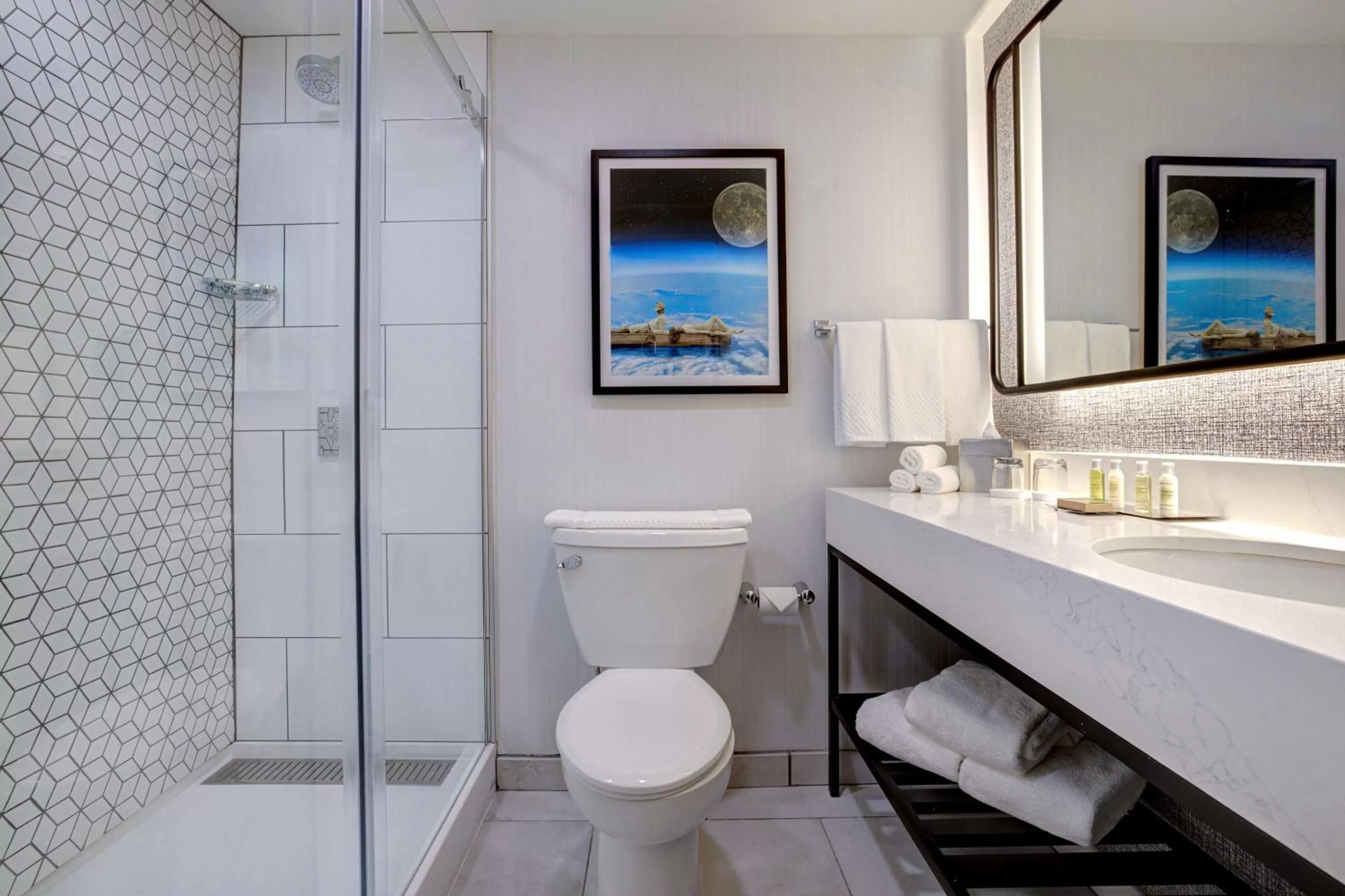 Bathroom in Doubletree By Hilton Palmdale, Ca