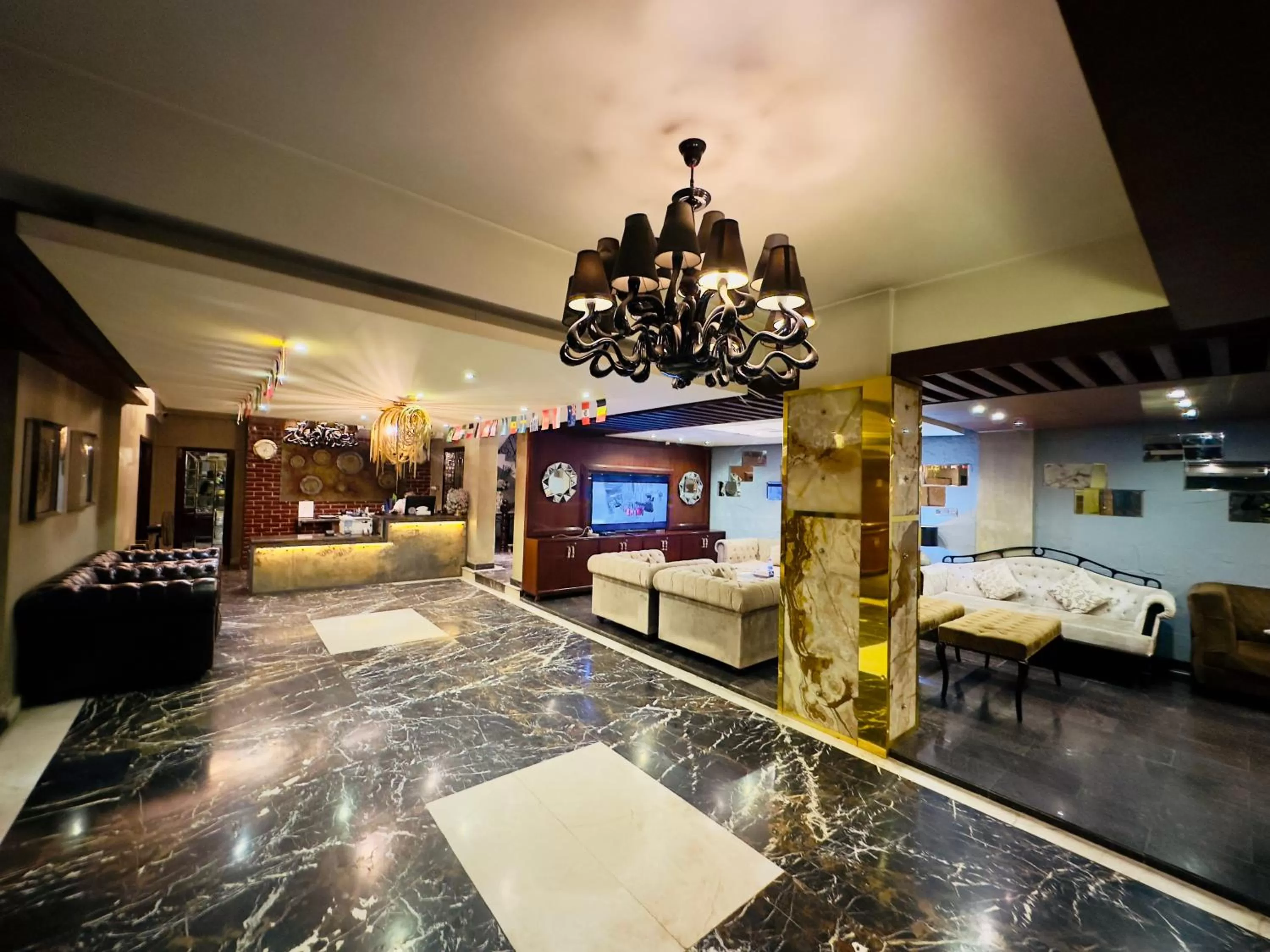 Lobby or reception in The Elite Residence Dhaka