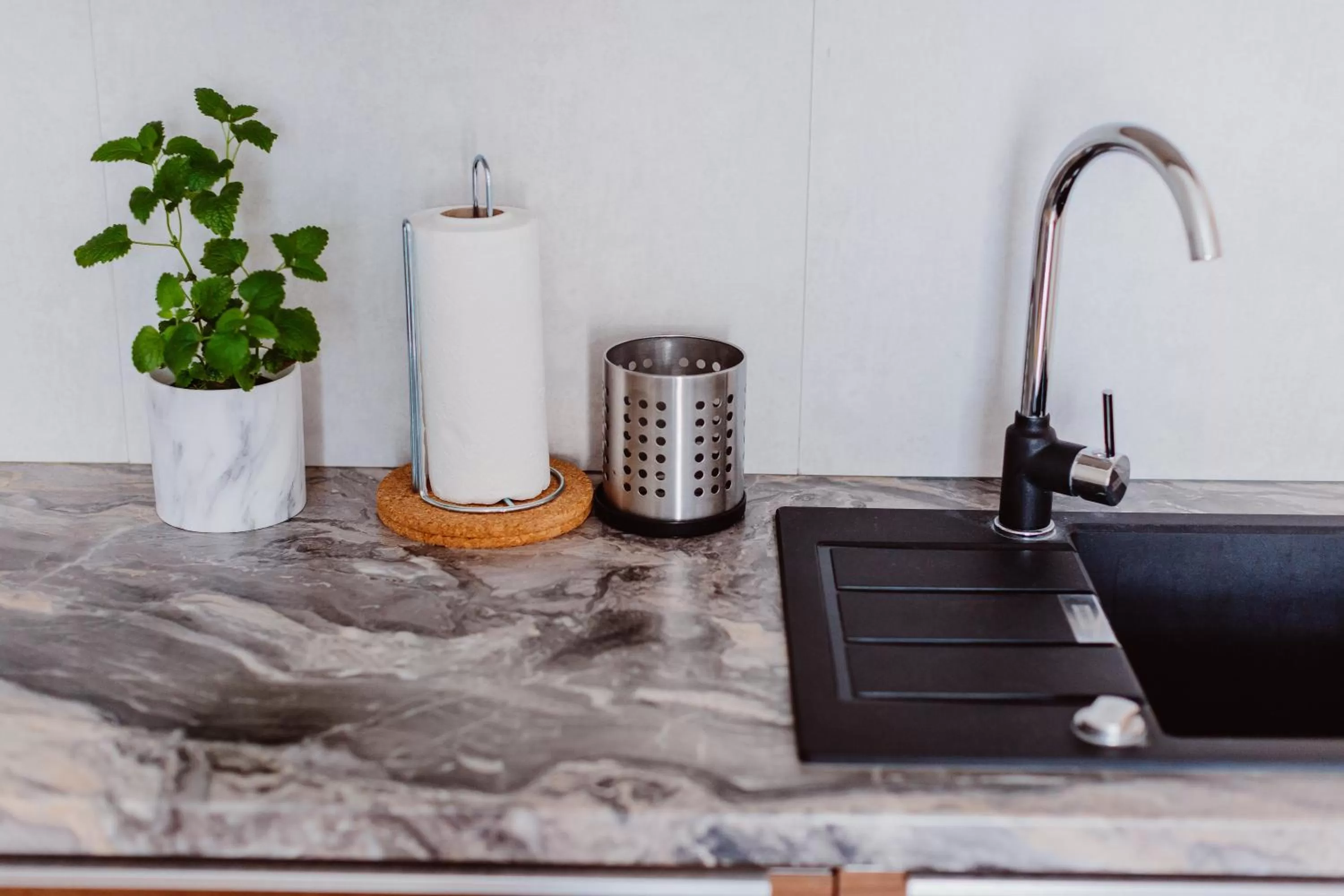 Kitchen or kitchenette in 4Seasons﻿ Apartments Cracow