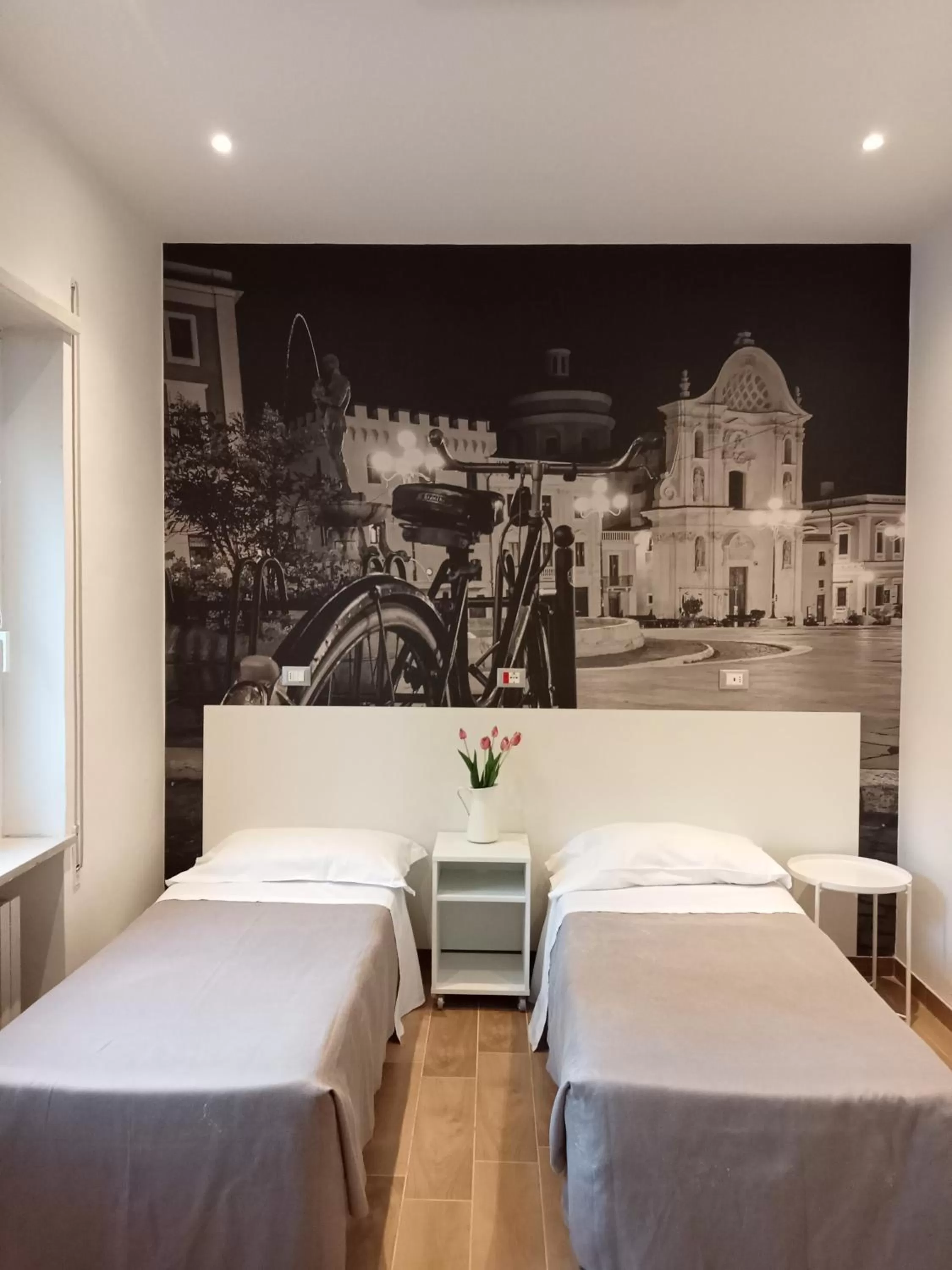 Bed in Hotel Porta Rivera