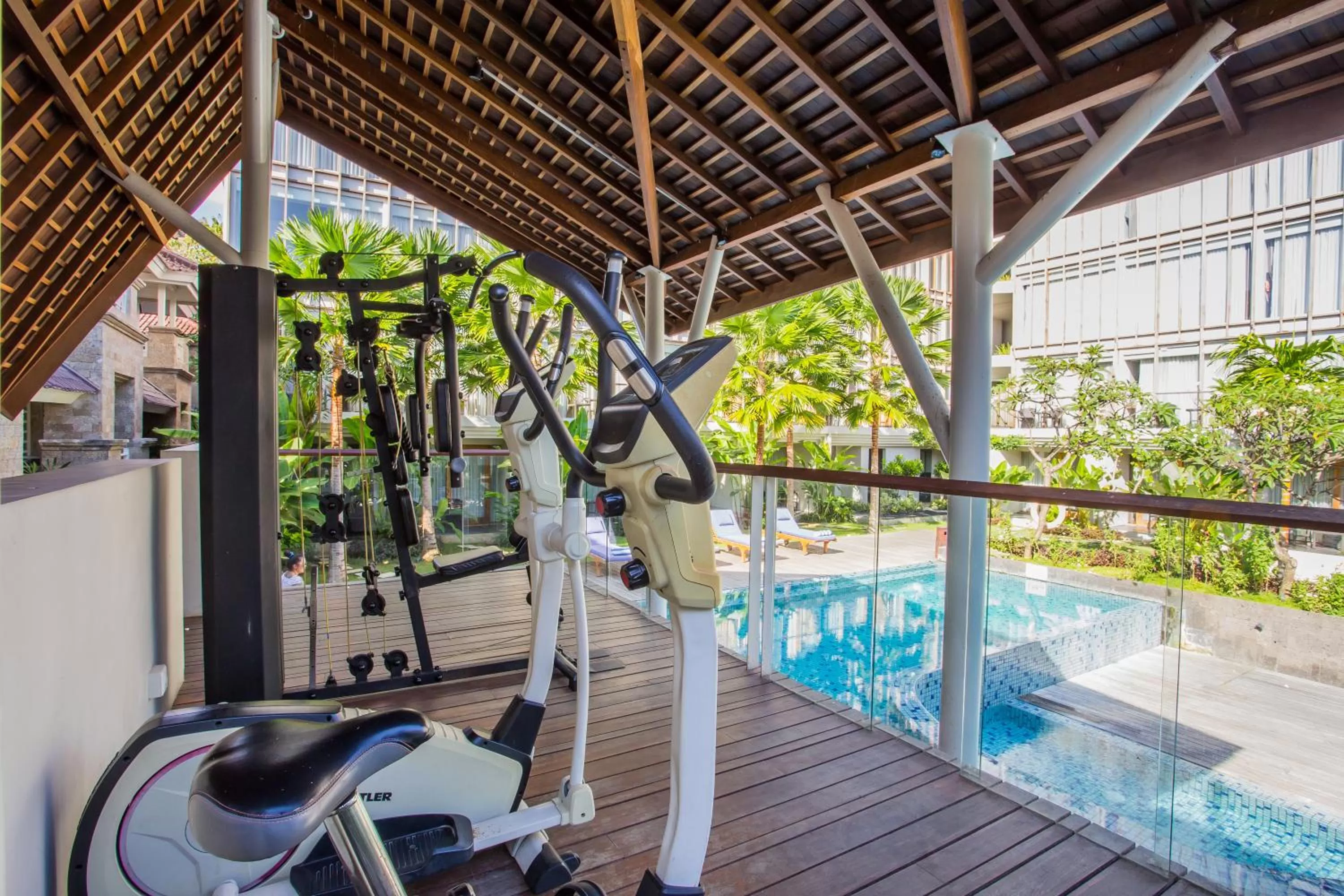 Fitness centre/facilities in The Lerina Hotel Nusa Dua