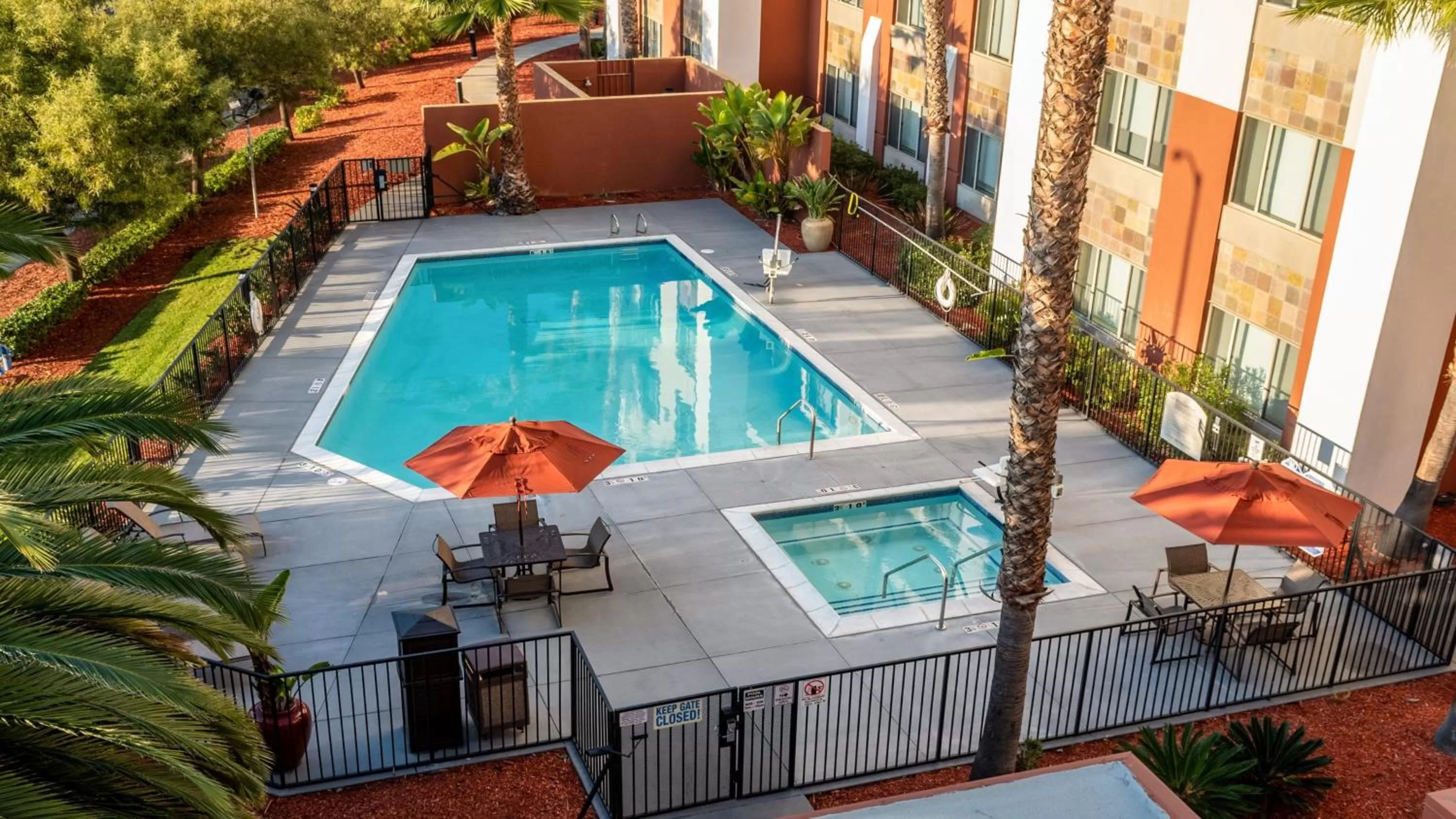 Swimming pool in Holiday Inn Express Fremont - Milpitas Central by IHG