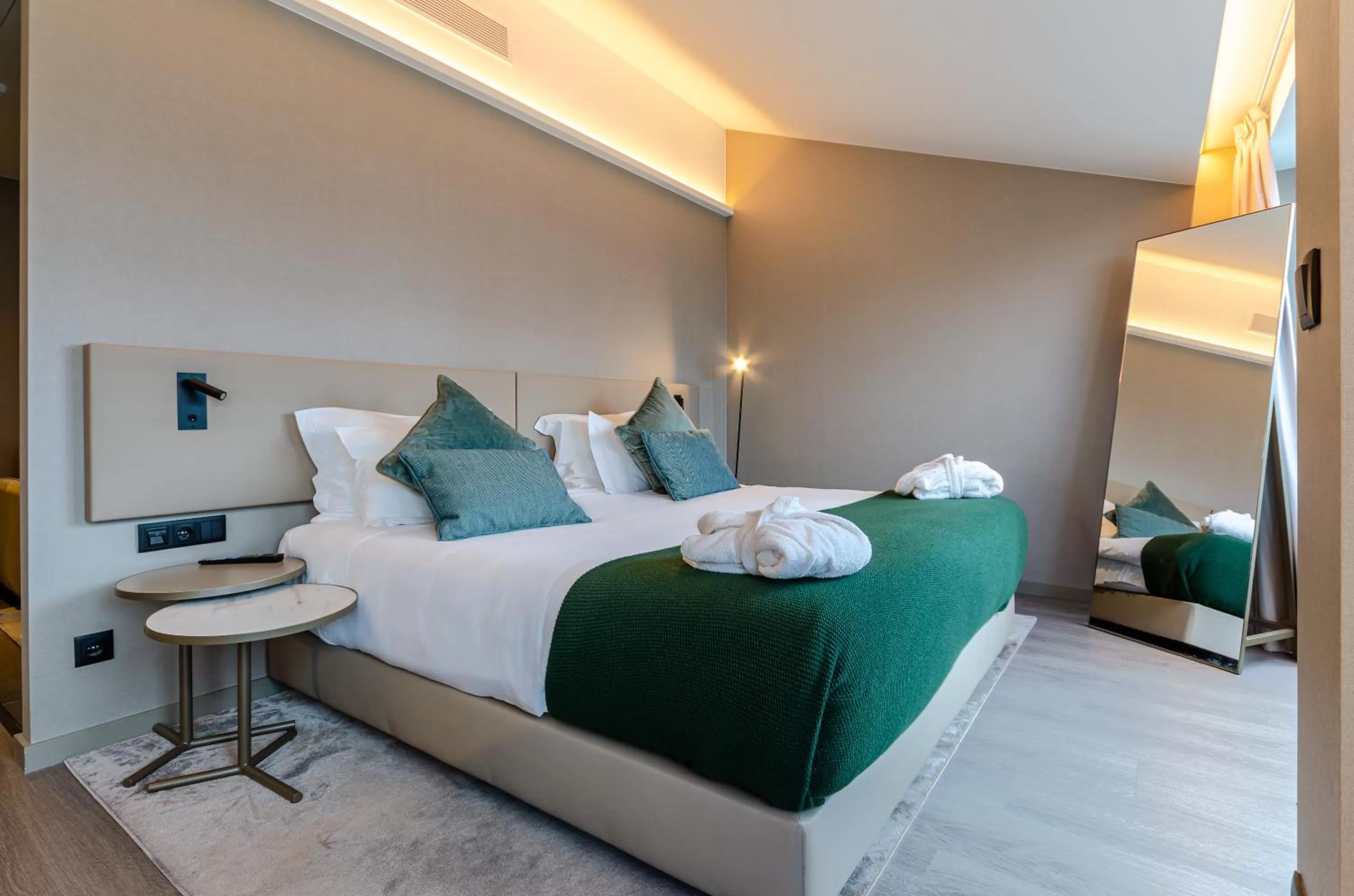 Bed in OMID Saldanha Hotel