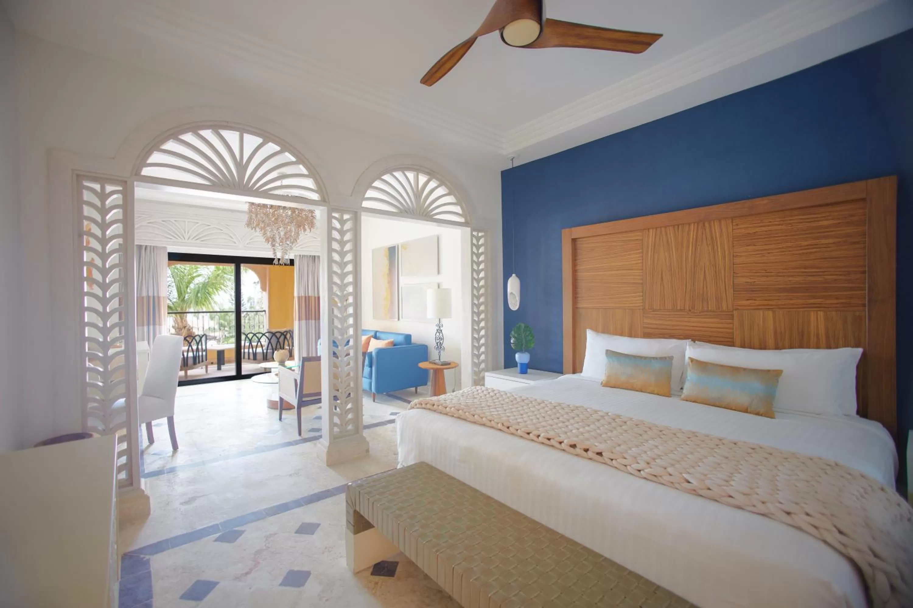 Bed in Sanctuary Cap Cana, a Luxury Collection Resort, Dominican Republic, Adult All-Inclusive