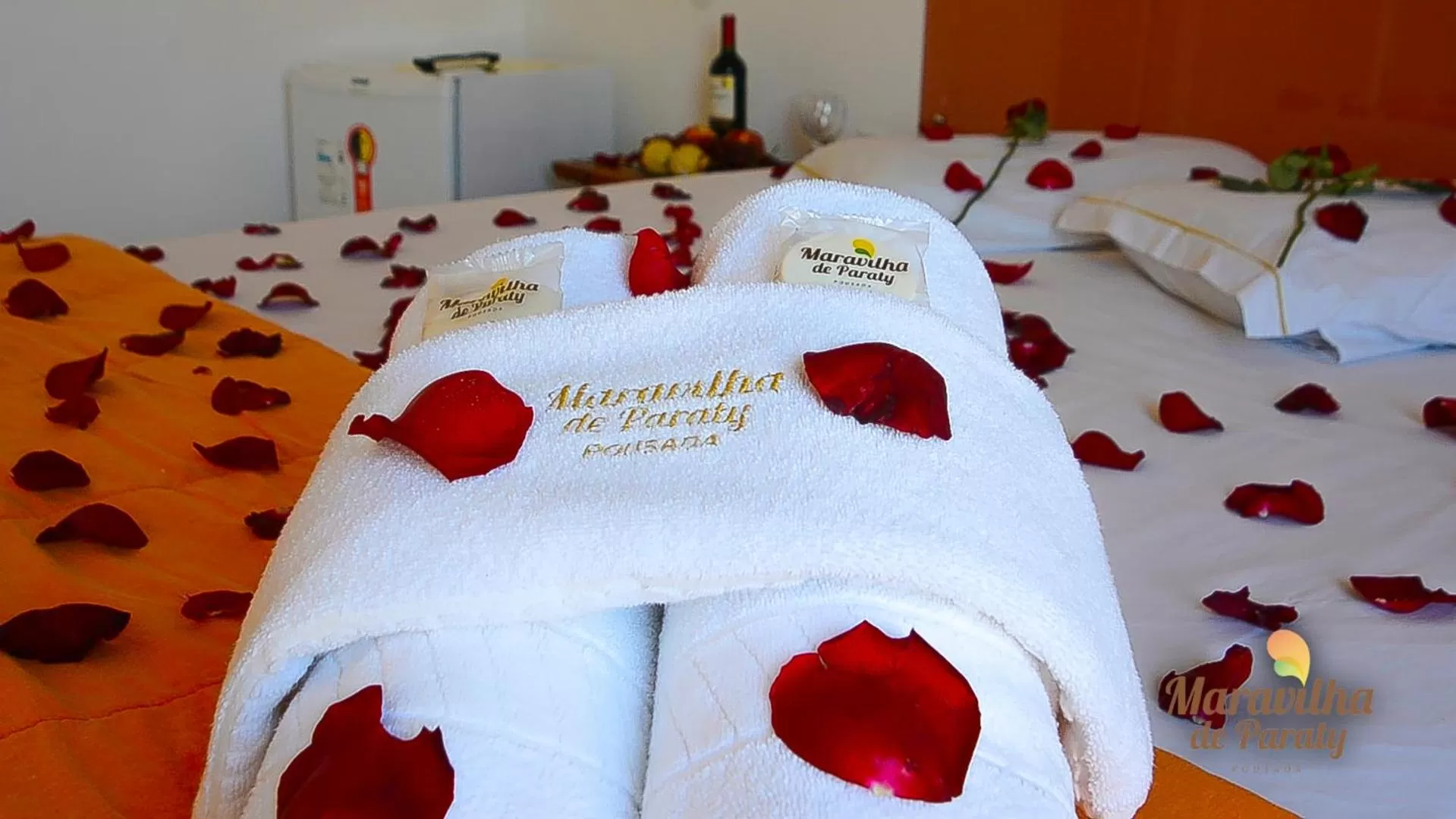 Photo of the whole room, Bed in Pousada Maravilha de Paraty