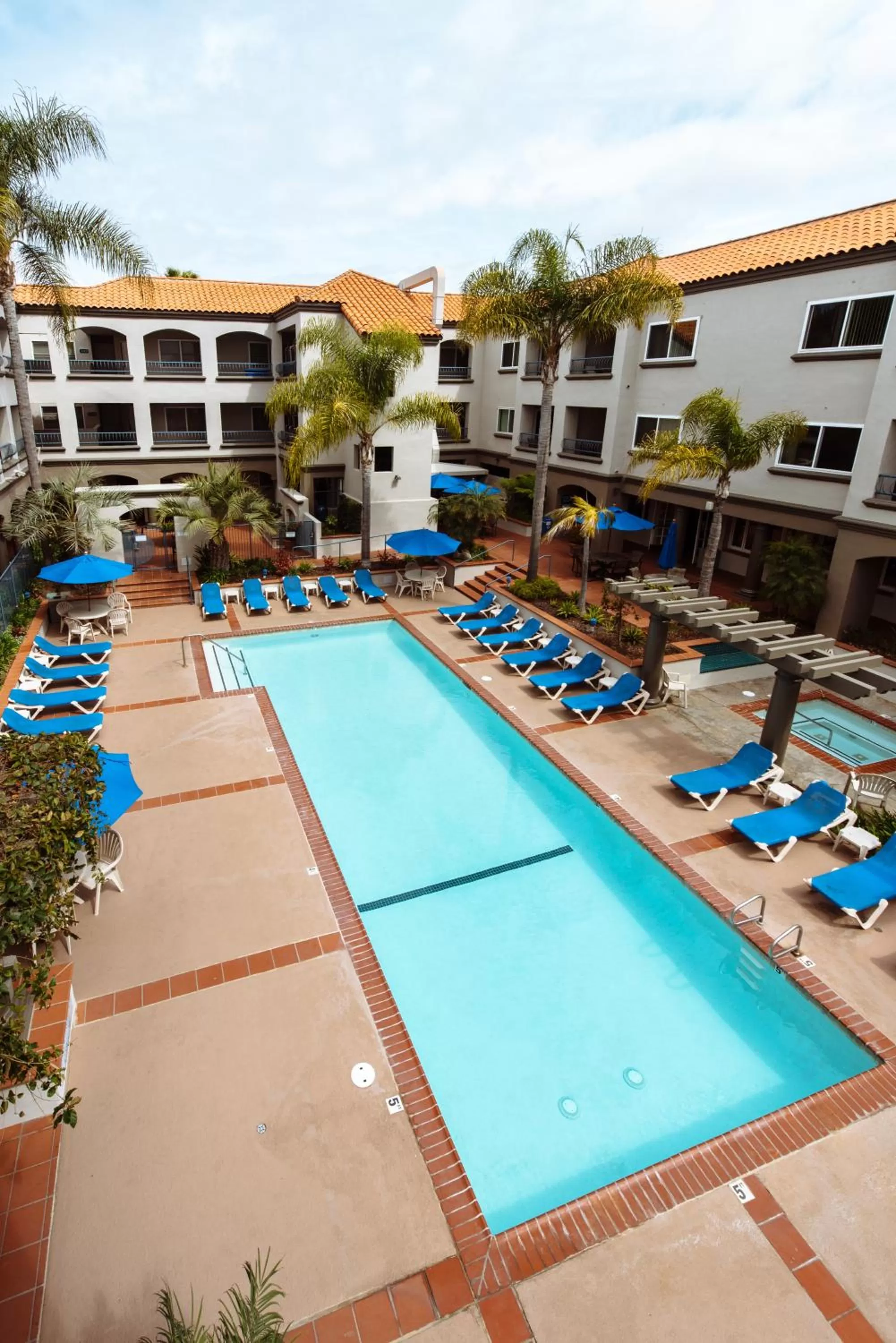 Swimming pool in Tamarack Beach Hotel