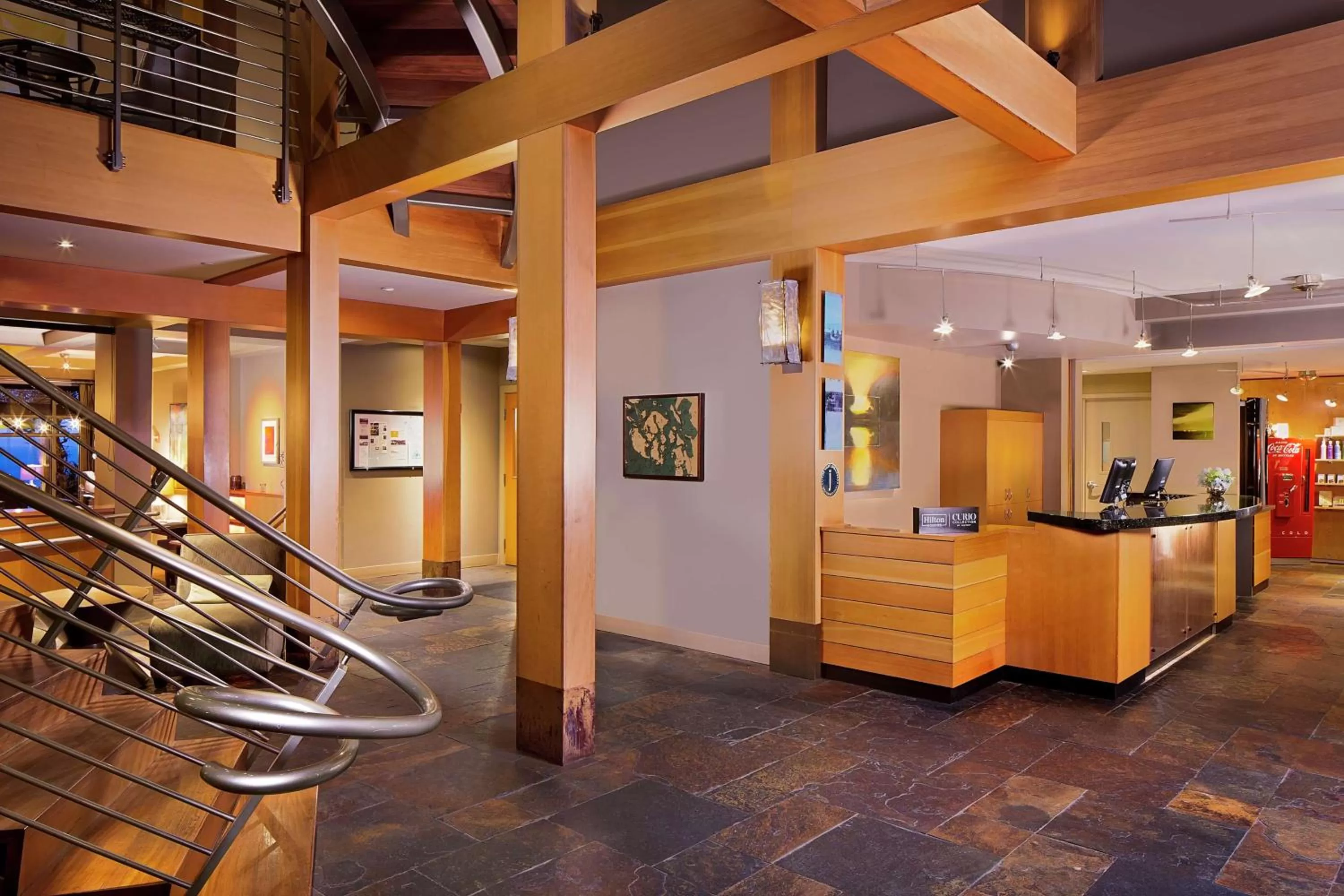 Lobby or reception in Chrysalis Inn & Spa Bellingham, Curio Collection by Hilton