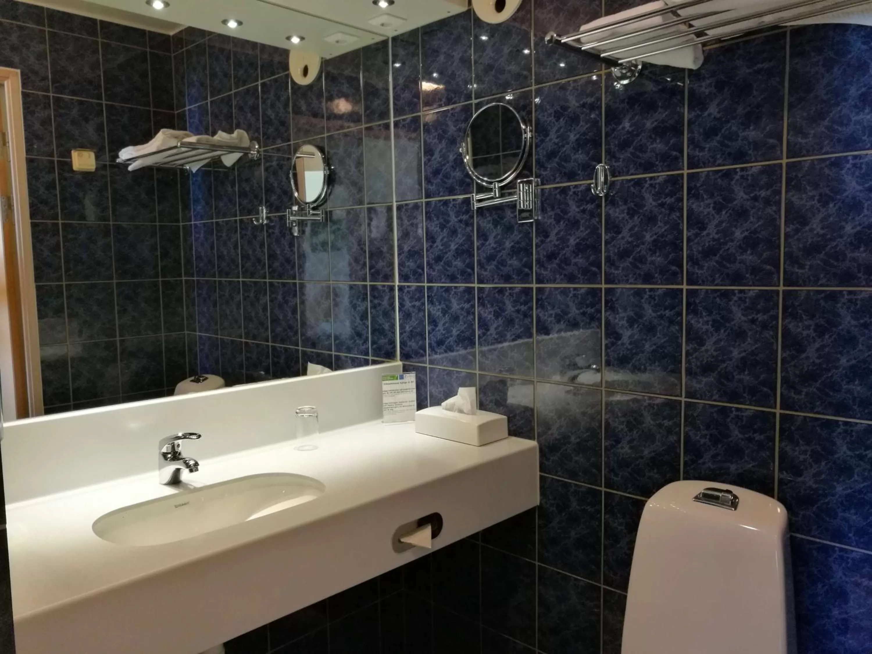 Toilet in Hotell Erikslund